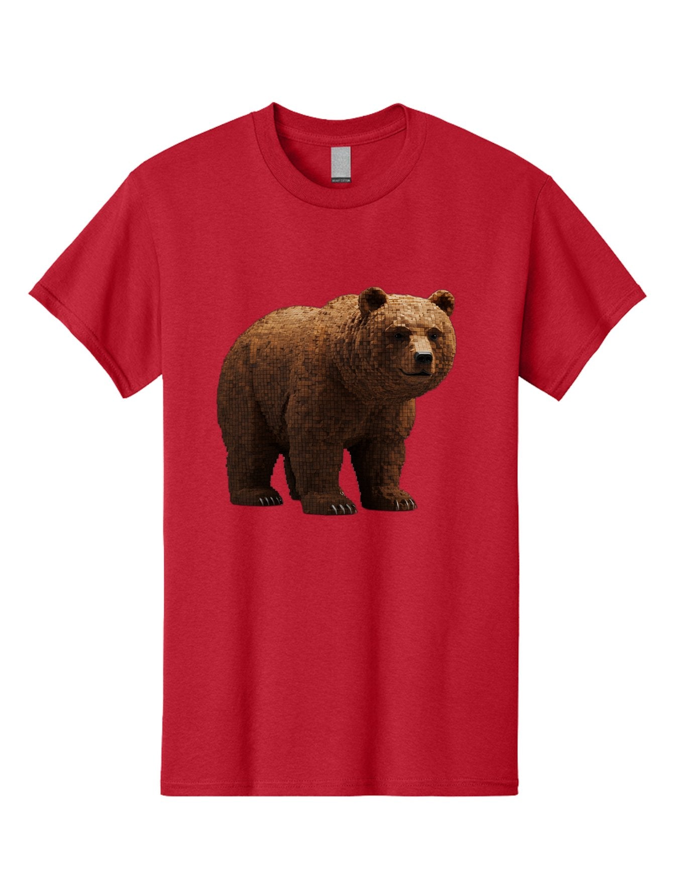 Bear Men'S Graphic Tee, 100% Cotton, Comfortable Casual Summer Wear, Machine Washable, Vintage Camera, Old Camera, Antique Camera, Black Camera, Classic Photography, Photography Equipment, Nostalgic Device, Film Camera, Camera Art Bae888 9