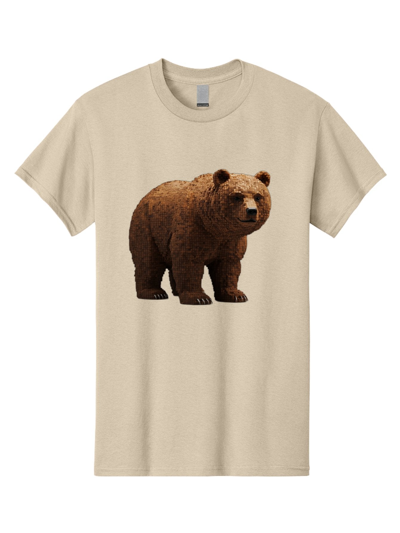 Bear Men'S Graphic Tee, 100% Cotton, Comfortable Casual Summer Wear, Machine Washable, Vintage Camera, Old Camera, Antique Camera, Black Camera, Classic Photography, Photography Equipment, Nostalgic Device, Film Camera, Camera Art Bae888 4
