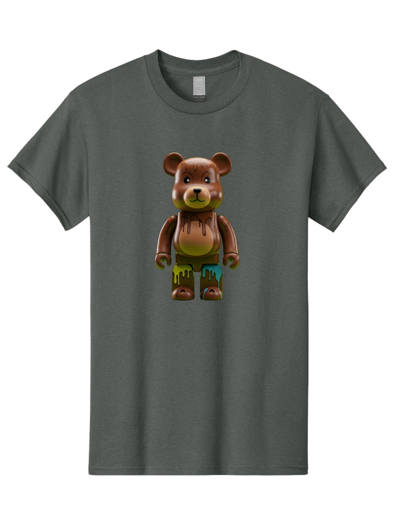 Bearbrick-1 Men'S Graphic Tee, 100% Cotton, Comfortable Casual Summer Wear, Machine Washable, Vintage Camera, Old Camera, Antique Camera, Black Camera, Classic Photography, Photography Equipment, Nostalgic Device, Film Camera, Camera Art Bae889