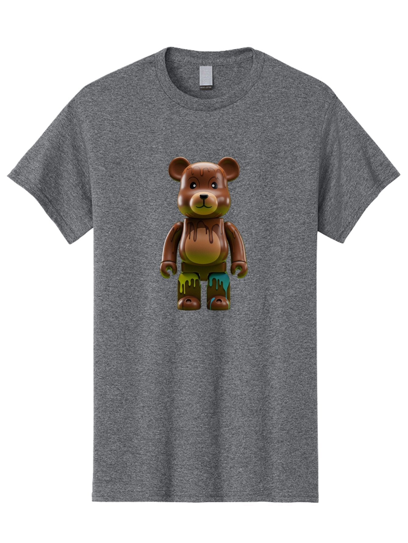 Bearbrick-1 Men'S Graphic Tee, 100% Cotton, Comfortable Casual Summer Wear, Machine Washable, Vintage Camera, Old Camera, Antique Camera, Black Camera, Classic Photography, Photography Equipment, Nostalgic Device, Film Camera, Camera Art Bae889 9