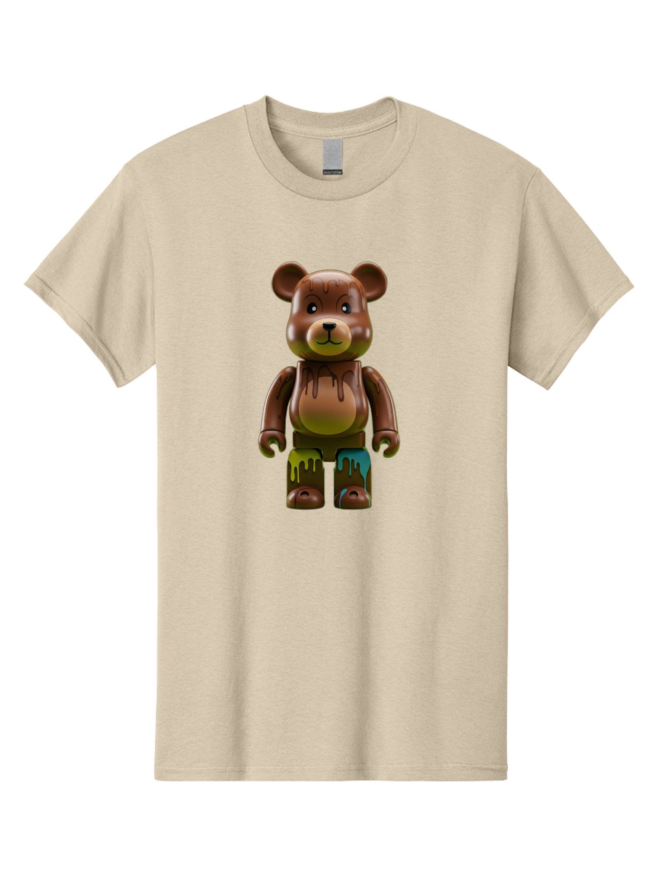 Bearbrick-1 Men'S Graphic Tee, 100% Cotton, Comfortable Casual Summer Wear, Machine Washable, Vintage Camera, Old Camera, Antique Camera, Black Camera, Classic Photography, Photography Equipment, Nostalgic Device, Film Camera, Camera Art Bae889 6