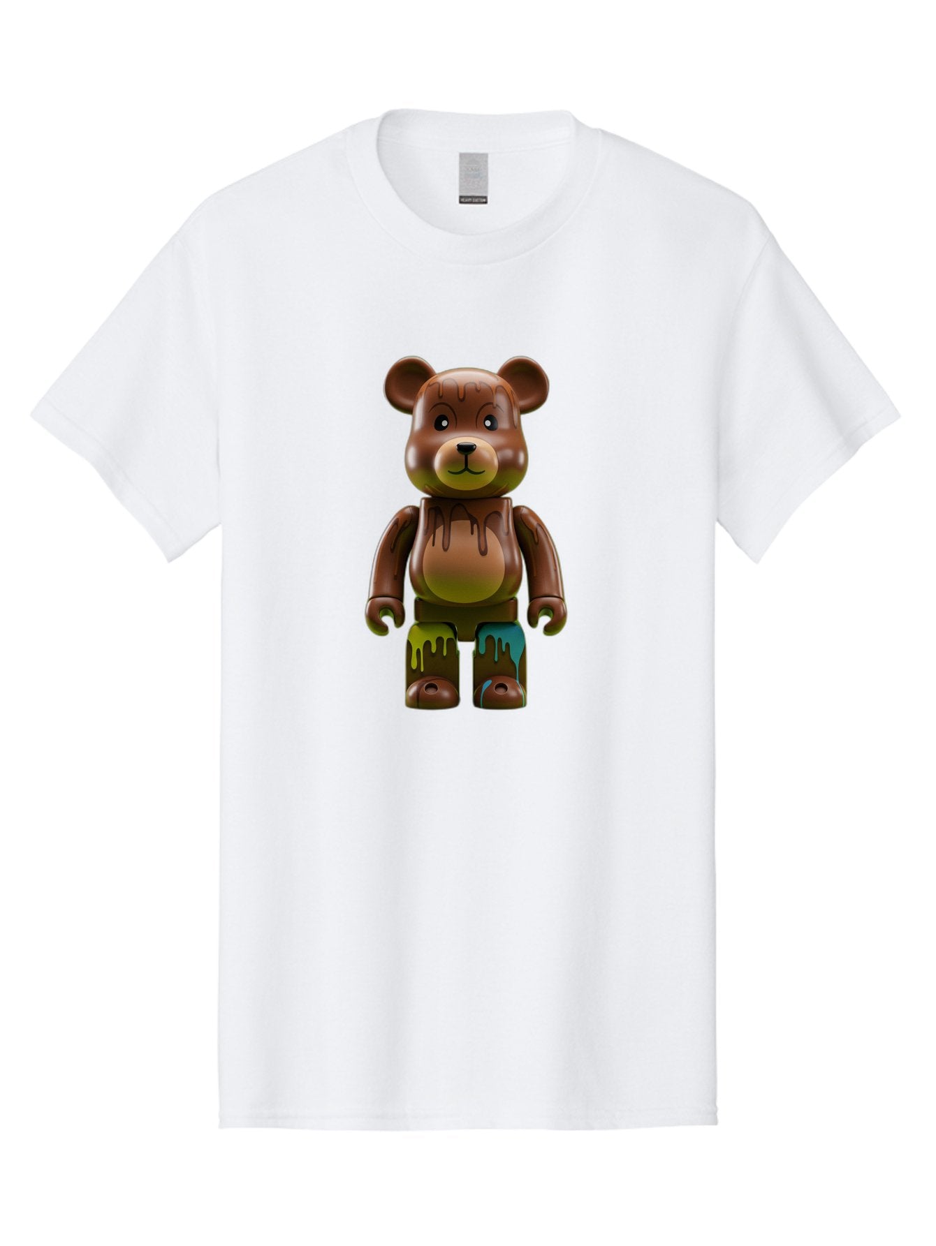 Bearbrick-1 Men'S Graphic Tee, 100% Cotton, Comfortable Casual Summer Wear, Machine Washable, Vintage Camera, Old Camera, Antique Camera, Black Camera, Classic Photography, Photography Equipment, Nostalgic Device, Film Camera, Camera Art Bae889 12