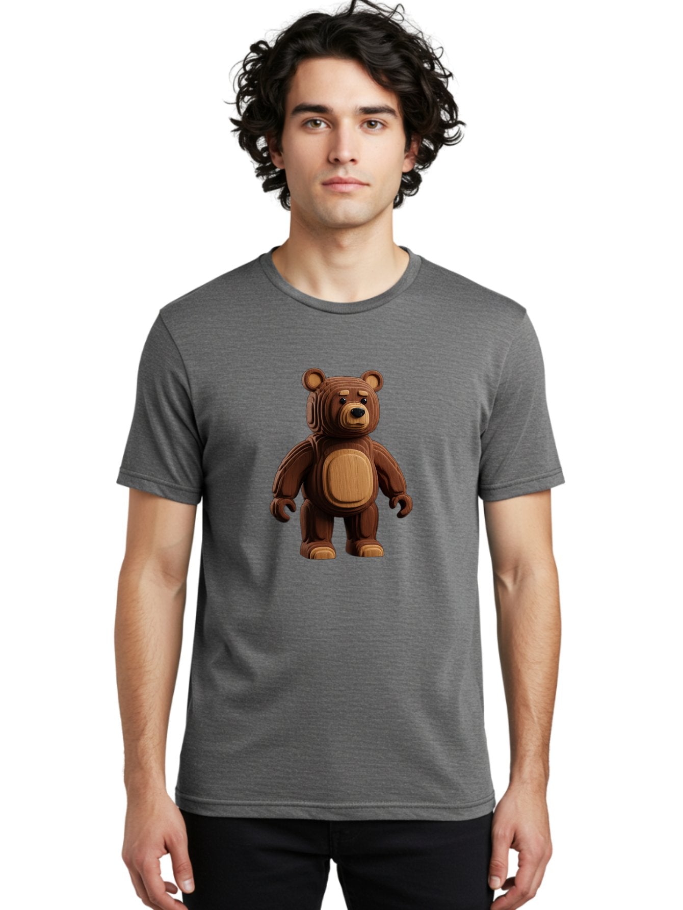 Bearbrick Men'S Graphic Tee, 100% Cotton, Comfortable Casual Summer Wear, Machine Washable, Vintage Camera, Old Camera, Antique Camera, Black Camera, Classic Photography, Photography Equipment, Nostalgic Device, Film Camera, Camera Art Bae890 23