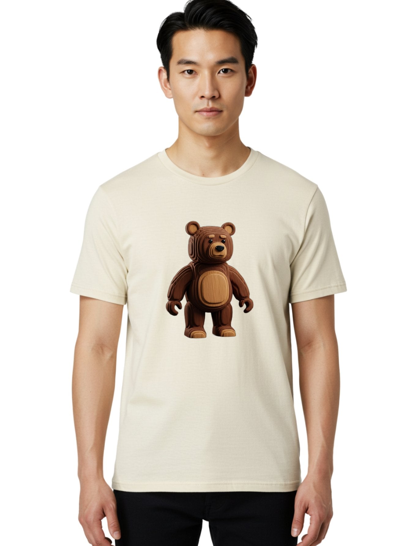 Bearbrick Men'S Graphic Tee, 100% Cotton, Comfortable Casual Summer Wear, Machine Washable, Vintage Camera, Old Camera, Antique Camera, Black Camera, Classic Photography, Photography Equipment, Nostalgic Device, Film Camera, Camera Art Bae890 27