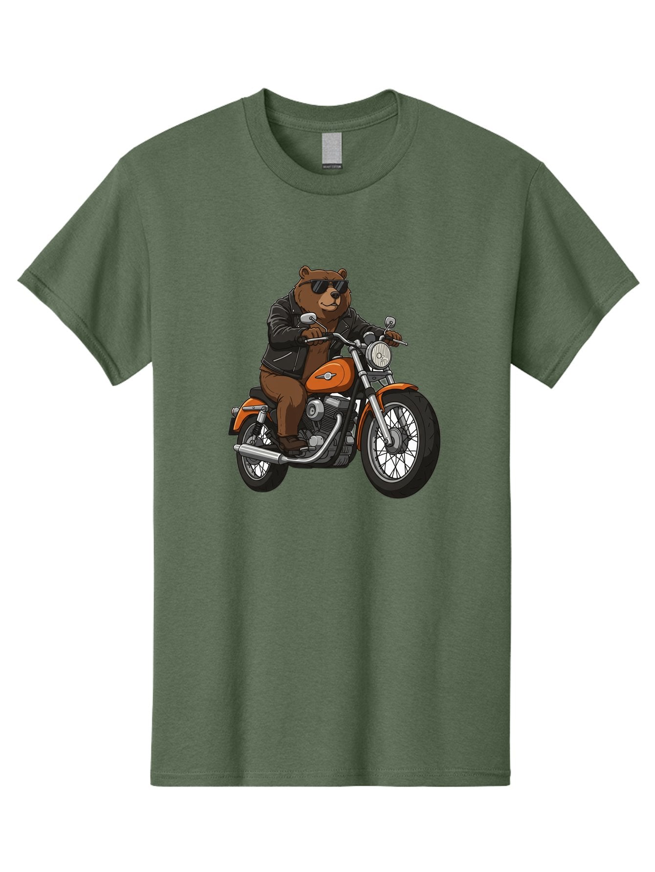 Biker-Bear Men'S Graphic Tee, 100% Cotton, Comfortable Casual Summer Wear, Machine Washable, Vintage Camera, Old Camera, Antique Camera, Black Camera, Classic Photography, Photography Equipment, Nostalgic Device, Film Camera, Camera Art Bae893