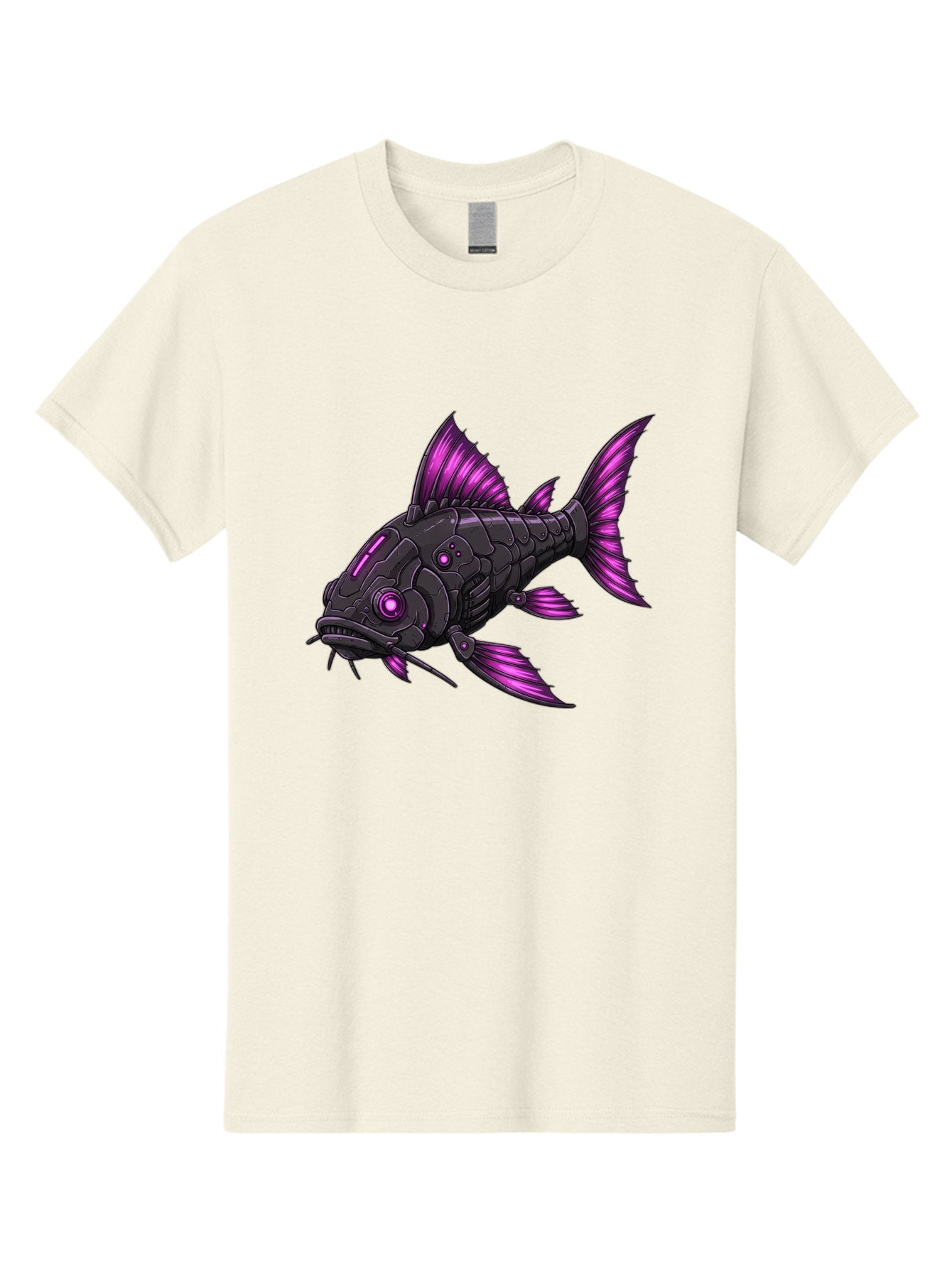 Black-Fish-With-Purple-Fins Men'S Graphic Tee, 100% Cotton, Comfortable Casual Summer Wear, Machine Washable, Vintage Camera, Old Camera, Antique Camera, Black Camera, Classic Photography, Photography Equipment, Nostalgic Device, Film Camera, Bae896 13