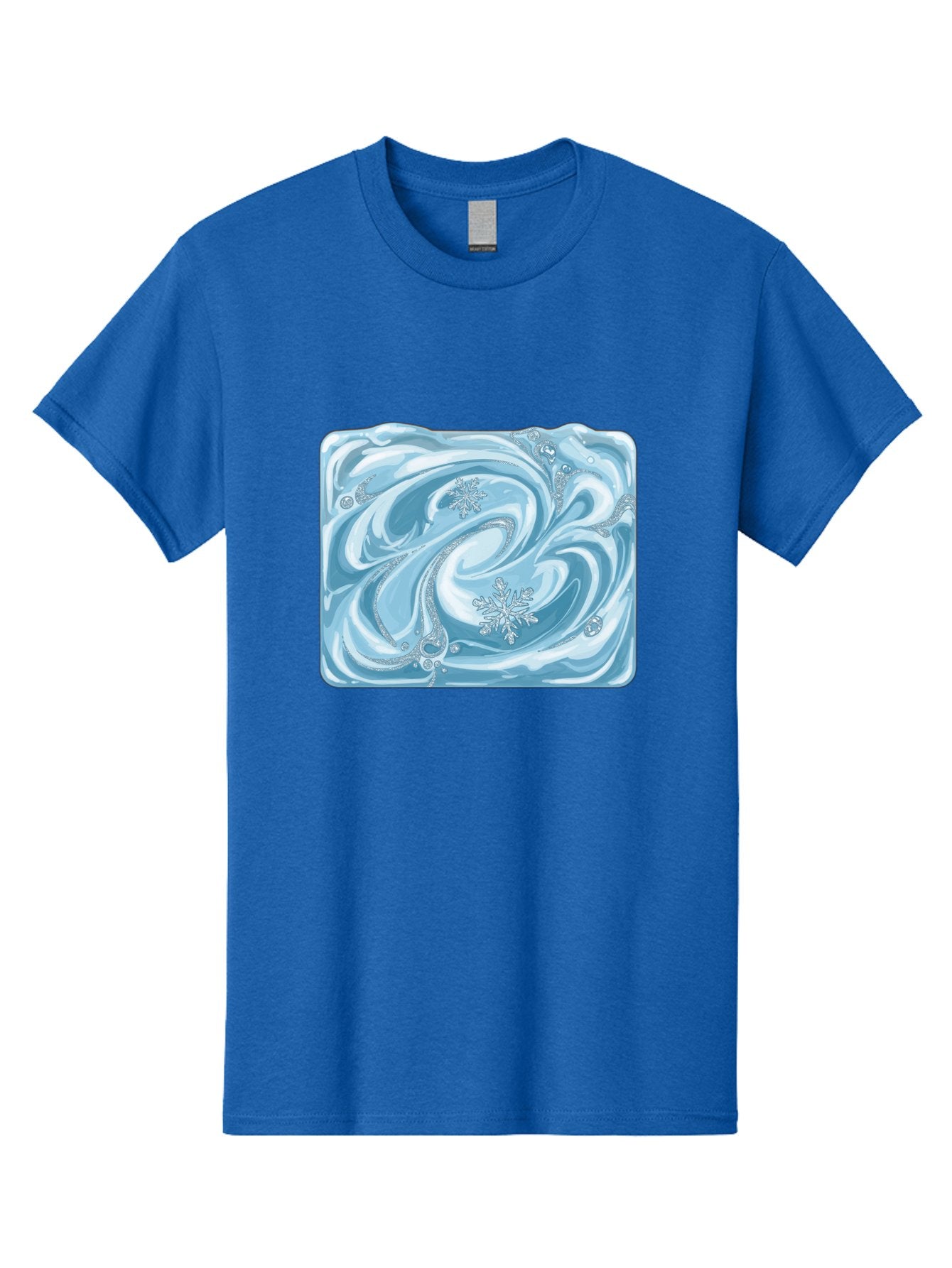 Blue-Swirl-Snowflakes Men'S Graphic Tee, 100% Cotton, Comfortable Casual Summer Wear, Machine Washable, Vintage Camera, Old Camera, Antique Camera, Black Camera, Classic Photography, Photography Equipment, Nostalgic Device, Film Camera, Bae898 15