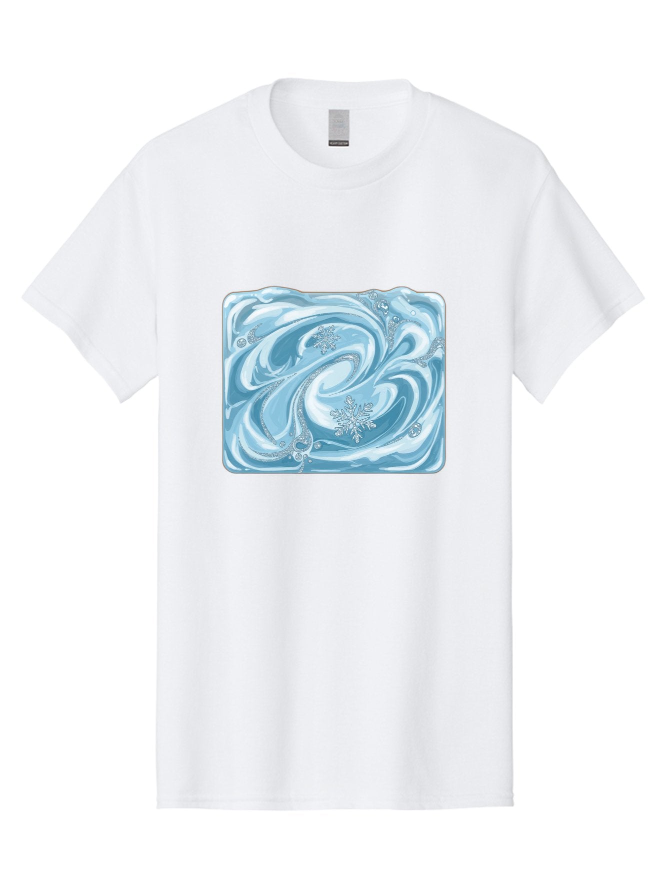 Blue-Swirl-Snowflakes Men'S Graphic Tee, 100% Cotton, Comfortable Casual Summer Wear, Machine Washable, Vintage Camera, Old Camera, Antique Camera, Black Camera, Classic Photography, Photography Equipment, Nostalgic Device, Film Camera, Bae898 3