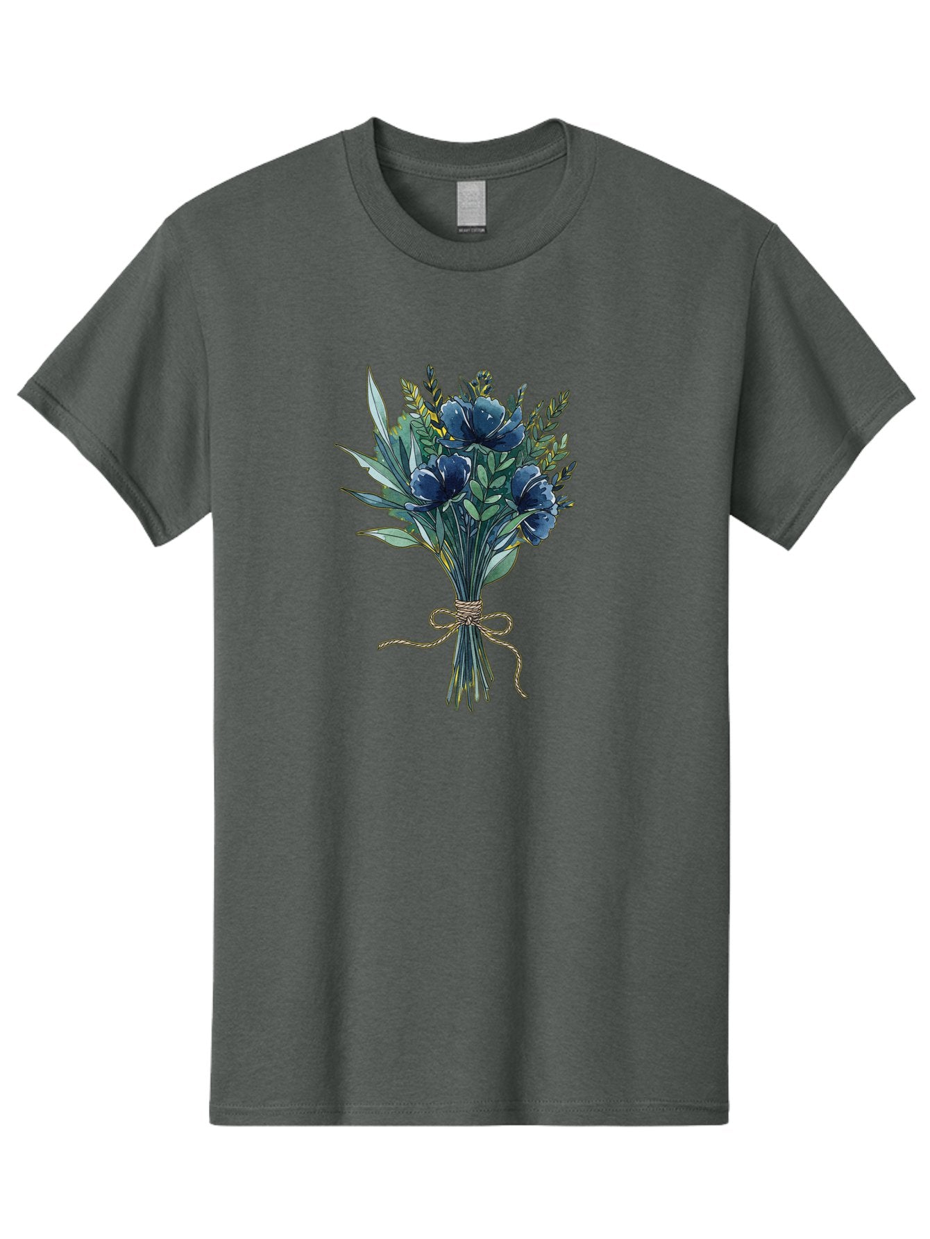 Bouquet-Of-Blue-Flowers Men'S Graphic Tee, 100% Cotton, Comfortable Casual Summer Wear, Machine Washable, Vintage Camera, Old Camera, Antique Camera, Black Camera, Classic Photography, Photography Equipment, Nostalgic Device, Film Camera, Bae901 12