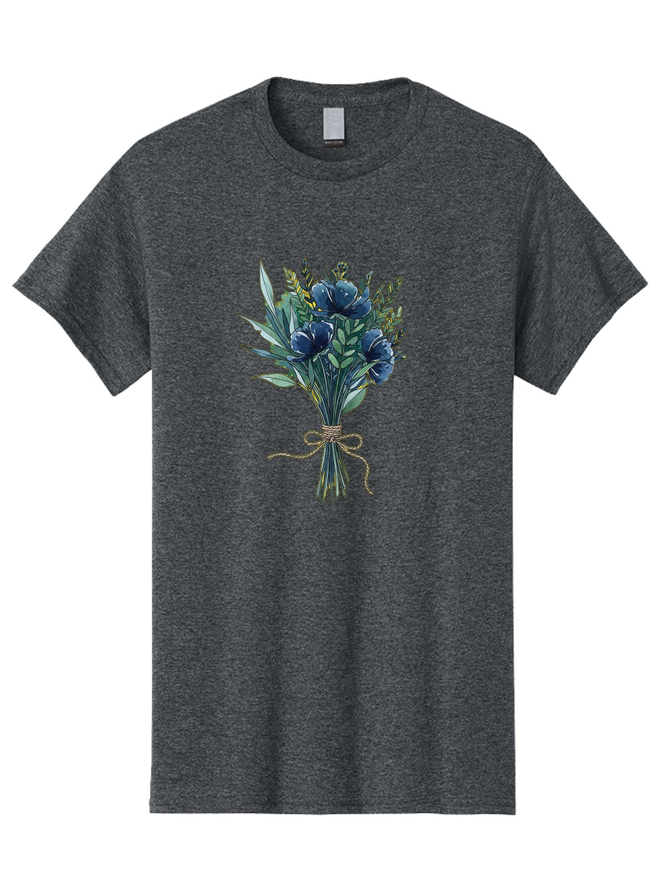 Bouquet-Of-Blue-Flowers Men'S Graphic Tee, 100% Cotton, Comfortable Casual Summer Wear, Machine Washable, Vintage Camera, Old Camera, Antique Camera, Black Camera, Classic Photography, Photography Equipment, Nostalgic Device, Film Camera, Bae901 13