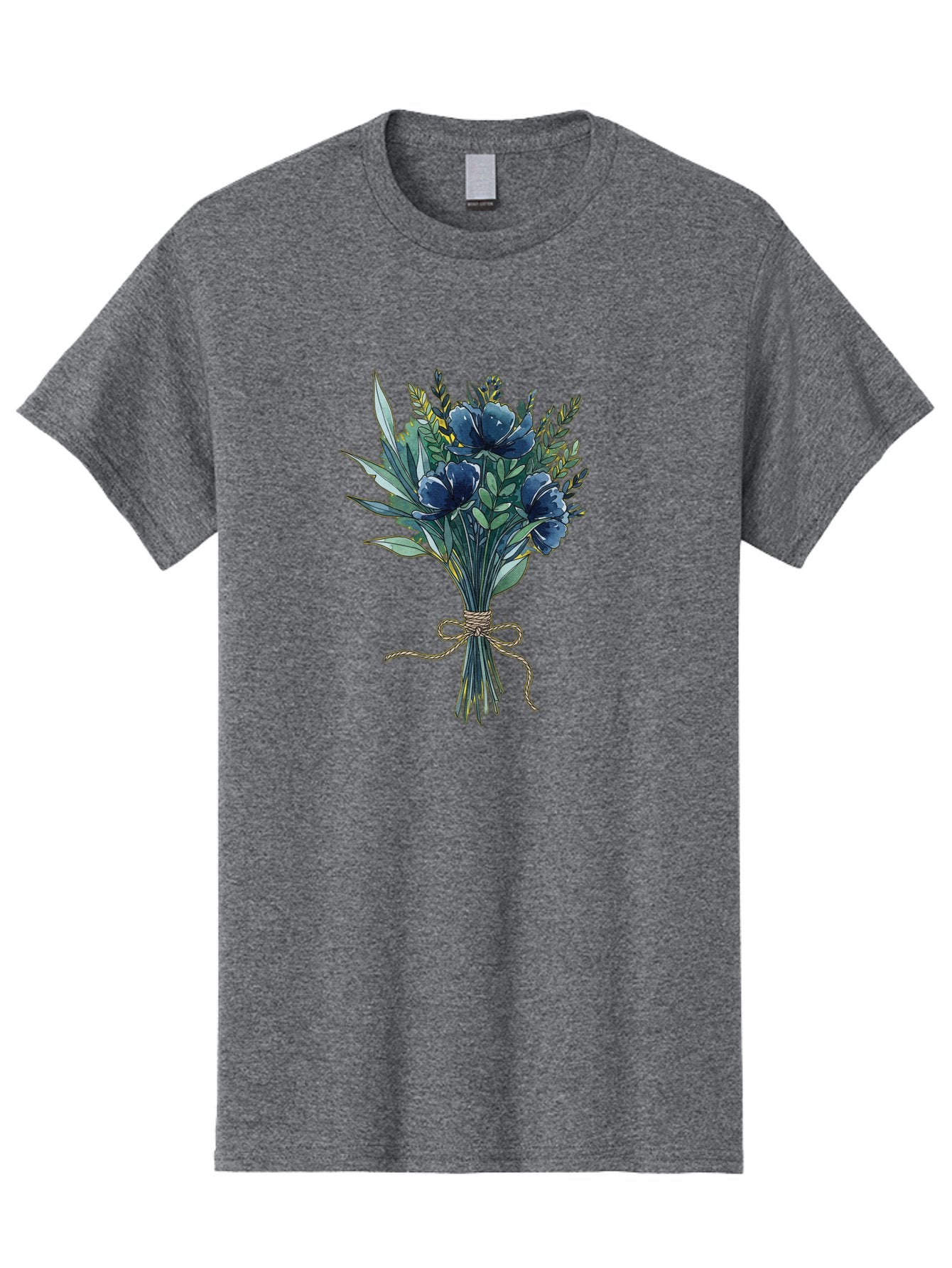 Bouquet-Of-Blue-Flowers Men'S Graphic Tee, 100% Cotton, Comfortable Casual Summer Wear, Machine Washable, Vintage Camera, Old Camera, Antique Camera, Black Camera, Classic Photography, Photography Equipment, Nostalgic Device, Film Camera, Bae901 9