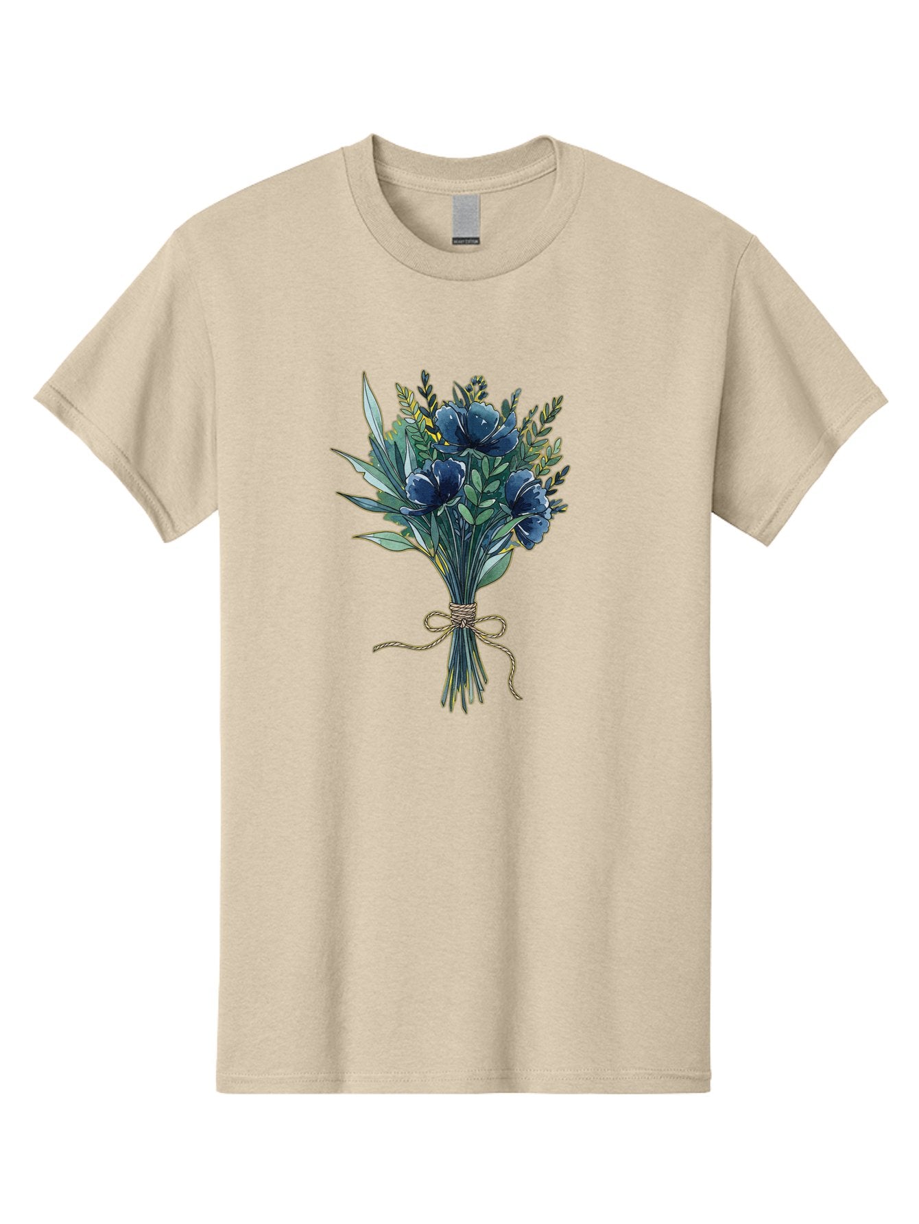 Bouquet-Of-Blue-Flowers Men'S Graphic Tee, 100% Cotton, Comfortable Casual Summer Wear, Machine Washable, Vintage Camera, Old Camera, Antique Camera, Black Camera, Classic Photography, Photography Equipment, Nostalgic Device, Film Camera, Bae901