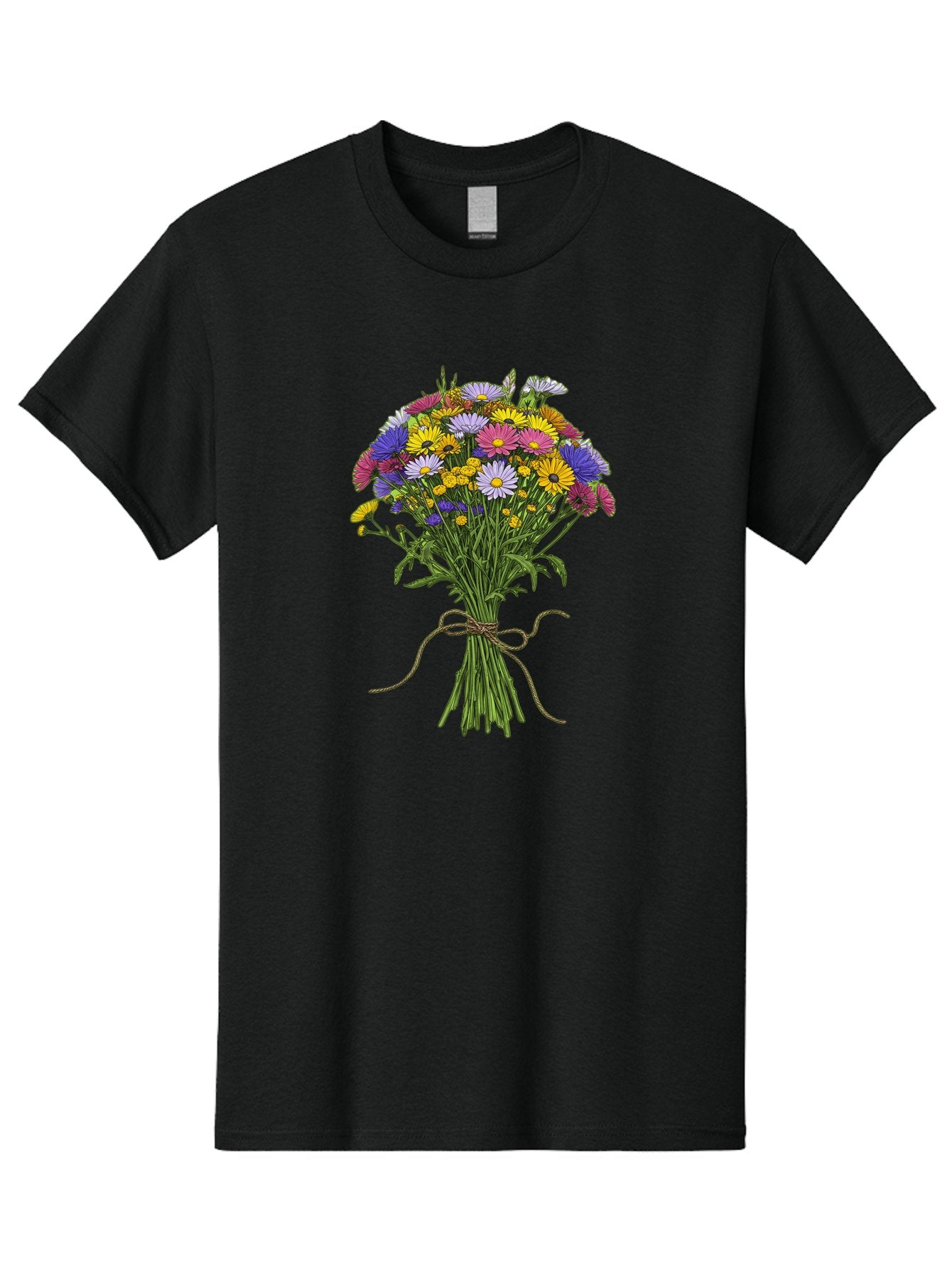 Bouquet-Of-Daisies Men'S Graphic Tee, 100% Cotton, Comfortable Casual Summer Wear, Machine Washable, Vintage Camera, Old Camera, Antique Camera, Black Camera, Classic Photography, Photography Equipment, Nostalgic Device, Film Camera, Bae902 14