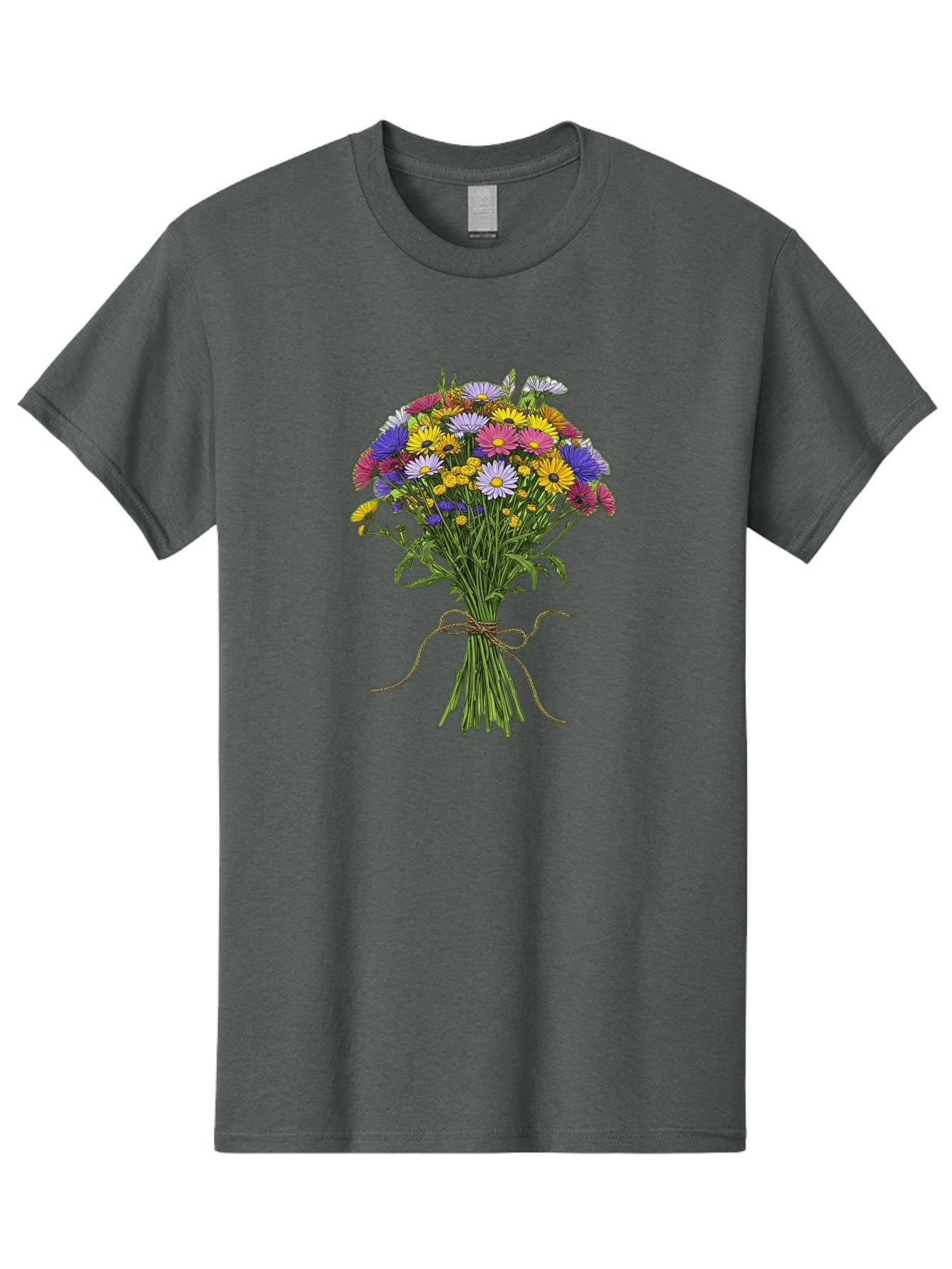 Bouquet-Of-Daisies Men'S Graphic Tee, 100% Cotton, Comfortable Casual Summer Wear, Machine Washable, Vintage Camera, Old Camera, Antique Camera, Black Camera, Classic Photography, Photography Equipment, Nostalgic Device, Film Camera, Bae902 7