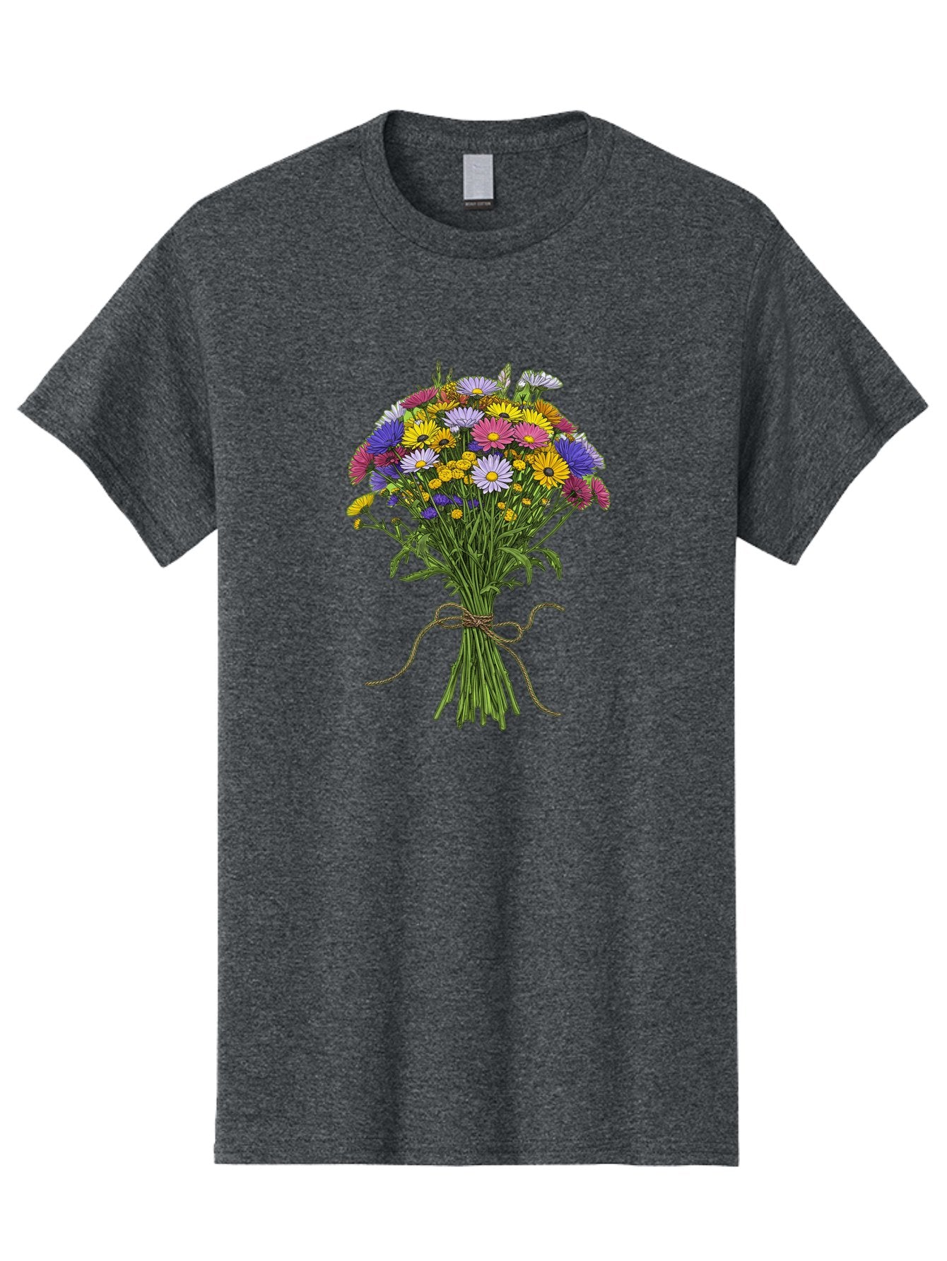 Bouquet-Of-Daisies Men'S Graphic Tee, 100% Cotton, Comfortable Casual Summer Wear, Machine Washable, Vintage Camera, Old Camera, Antique Camera, Black Camera, Classic Photography, Photography Equipment, Nostalgic Device, Film Camera, Bae902 11
