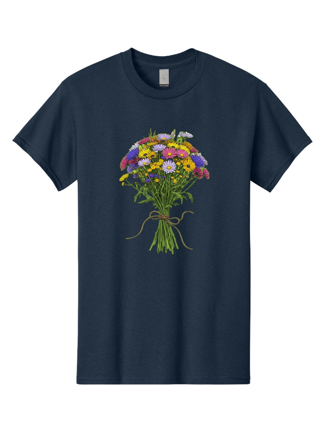 Bouquet-Of-Daisies Men'S Graphic Tee, 100% Cotton, Comfortable Casual Summer Wear, Machine Washable, Vintage Camera, Old Camera, Antique Camera, Black Camera, Classic Photography, Photography Equipment, Nostalgic Device, Film Camera, Bae902 13