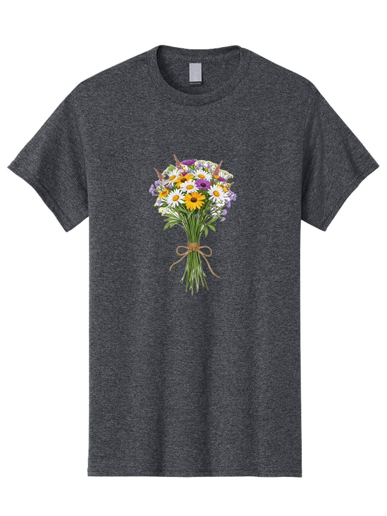 Bouquet-Of-Wildflowers Men'S Graphic Tee, 100% Cotton, Comfortable Casual Summer Wear, Machine Washable, Vintage Camera, Old Camera, Antique Camera, Black Camera, Classic Photography, Photography Equipment, Nostalgic Device, Film Camera, Bae904