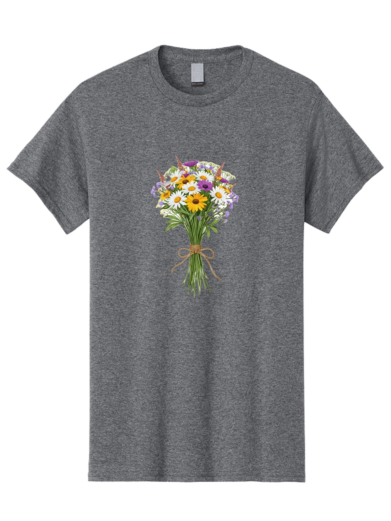 Bouquet-Of-Wildflowers Men'S Graphic Tee, 100% Cotton, Comfortable Casual Summer Wear, Machine Washable, Vintage Camera, Old Camera, Antique Camera, Black Camera, Classic Photography, Photography Equipment, Nostalgic Device, Film Camera, Bae904 5