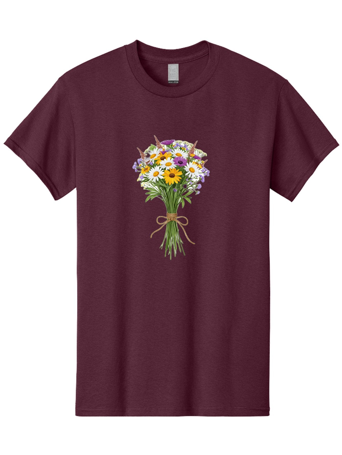 Bouquet-Of-Wildflowers Men'S Graphic Tee, 100% Cotton, Comfortable Casual Summer Wear, Machine Washable, Vintage Camera, Old Camera, Antique Camera, Black Camera, Classic Photography, Photography Equipment, Nostalgic Device, Film Camera, Bae904