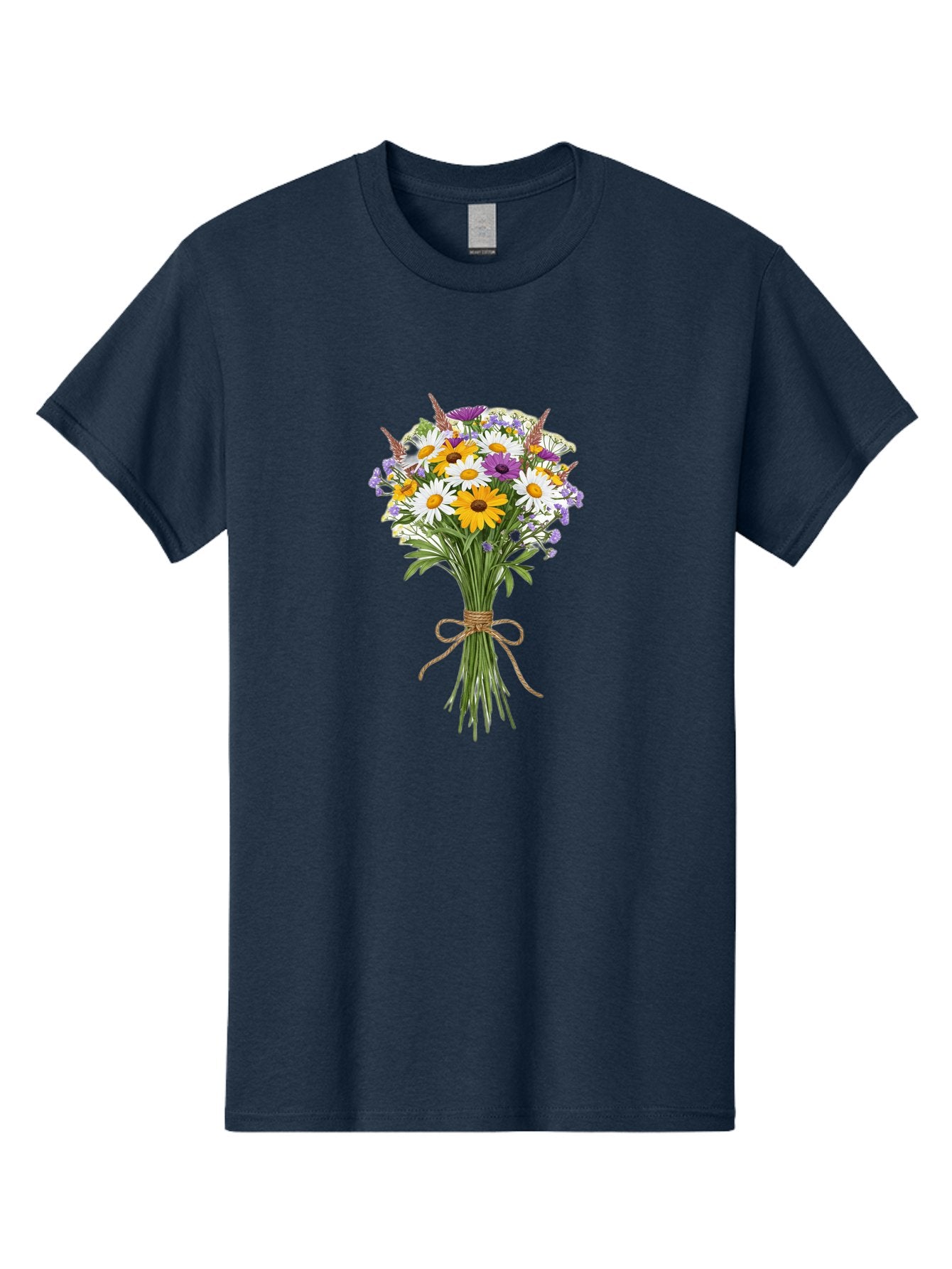 Bouquet-Of-Wildflowers Men'S Graphic Tee, 100% Cotton, Comfortable Casual Summer Wear, Machine Washable, Vintage Camera, Old Camera, Antique Camera, Black Camera, Classic Photography, Photography Equipment, Nostalgic Device, Film Camera, Bae904 7