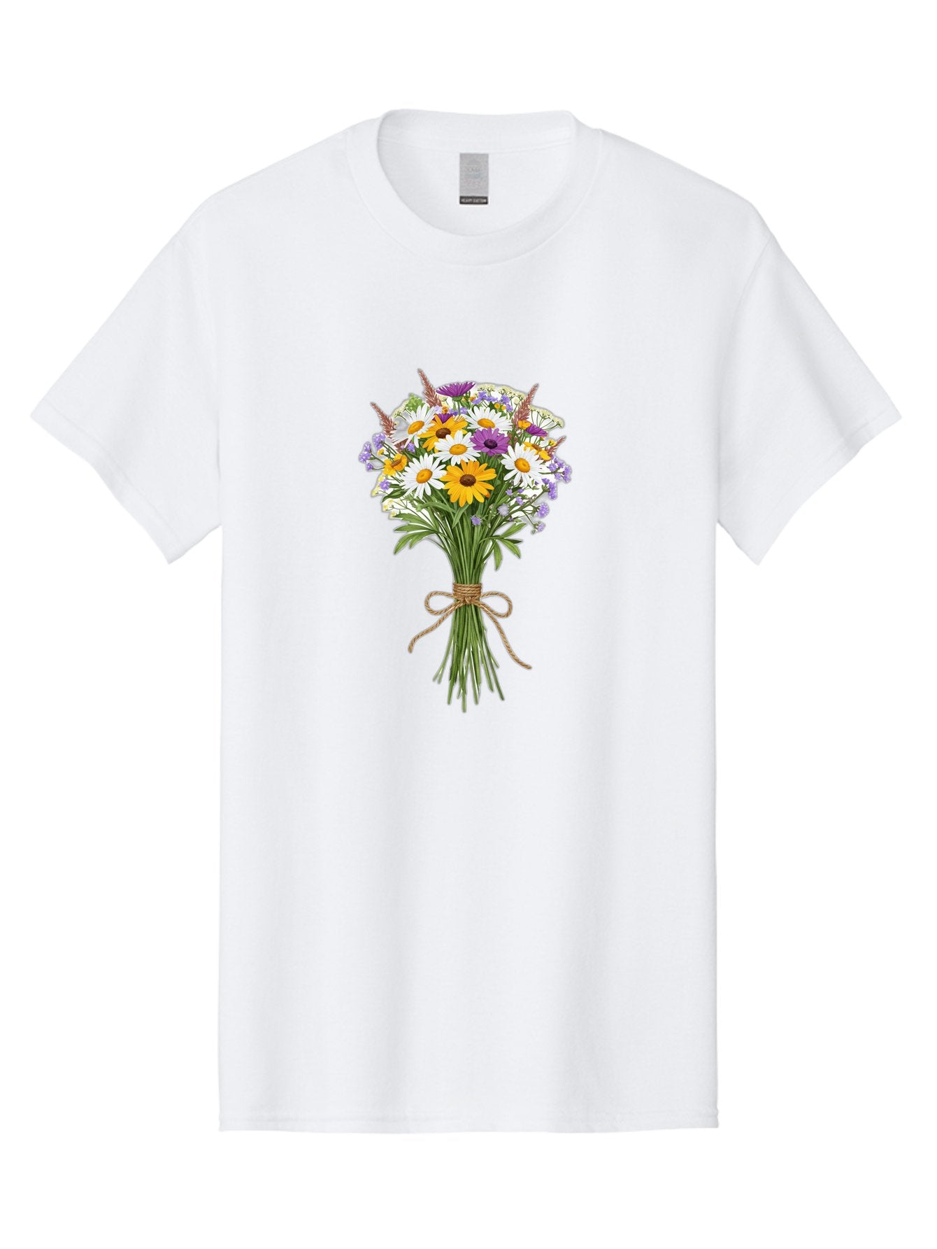 Bouquet-Of-Wildflowers Men'S Graphic Tee, 100% Cotton, Comfortable Casual Summer Wear, Machine Washable, Vintage Camera, Old Camera, Antique Camera, Black Camera, Classic Photography, Photography Equipment, Nostalgic Device, Film Camera, Bae904 12