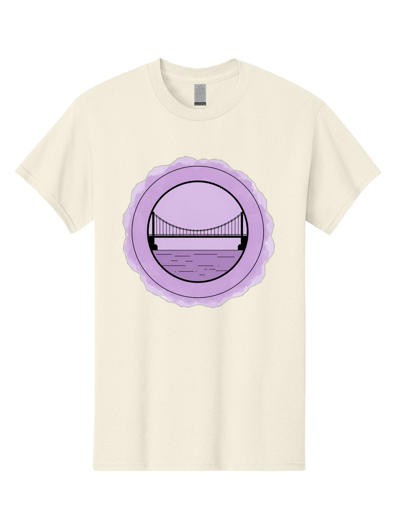 Bridge-Illustration Men'S Graphic Tee, 100% Cotton, Comfortable Casual Summer Wear, Machine Washable, Vintage Camera, Old Camera, Antique Camera, Black Camera, Classic Photography, Photography Equipment, Nostalgic Device, Film Camera, Bae905 3