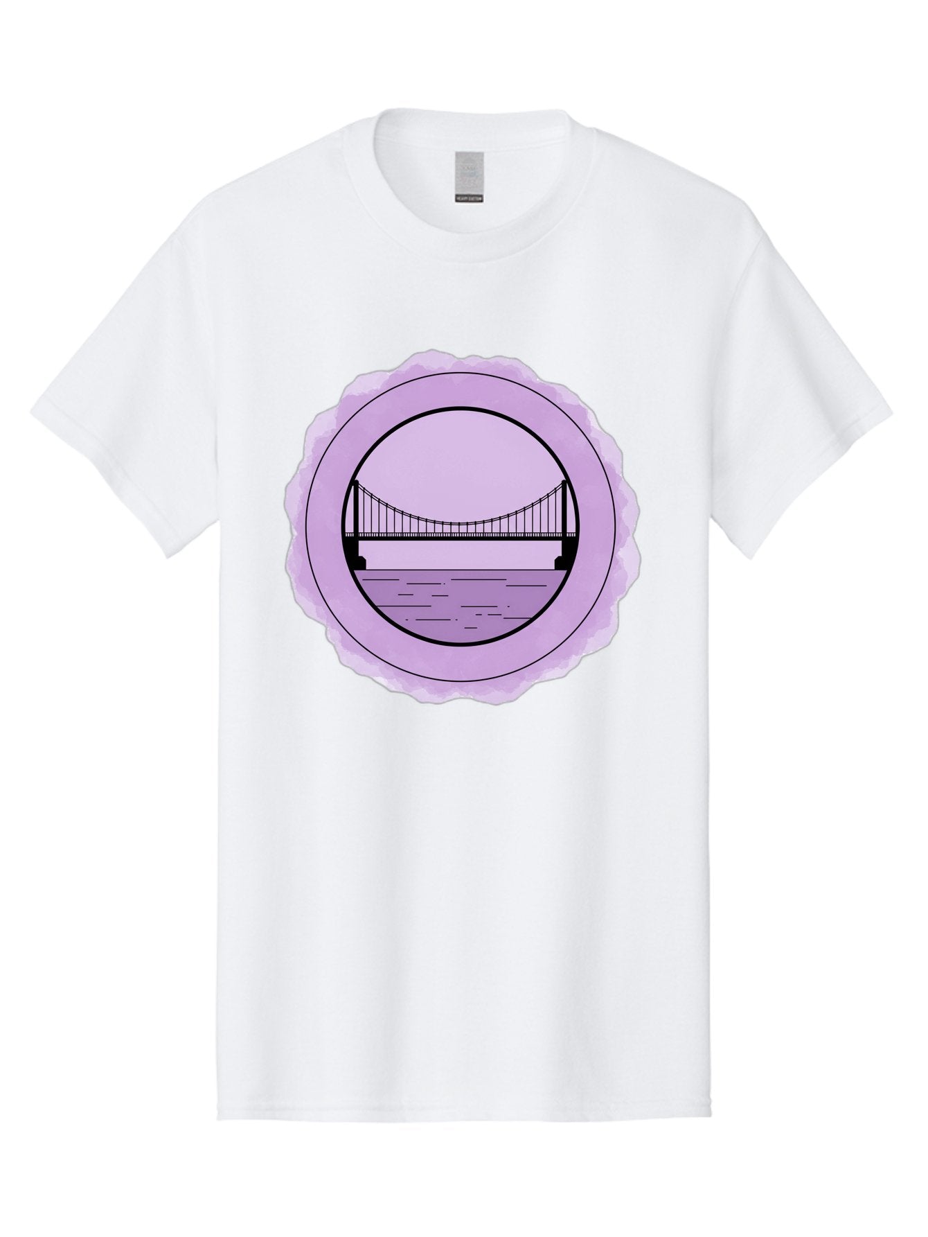 Bridge-Illustration Men'S Graphic Tee, 100% Cotton, Comfortable Casual Summer Wear, Machine Washable, Vintage Camera, Old Camera, Antique Camera, Black Camera, Classic Photography, Photography Equipment, Nostalgic Device, Film Camera, Bae905 10