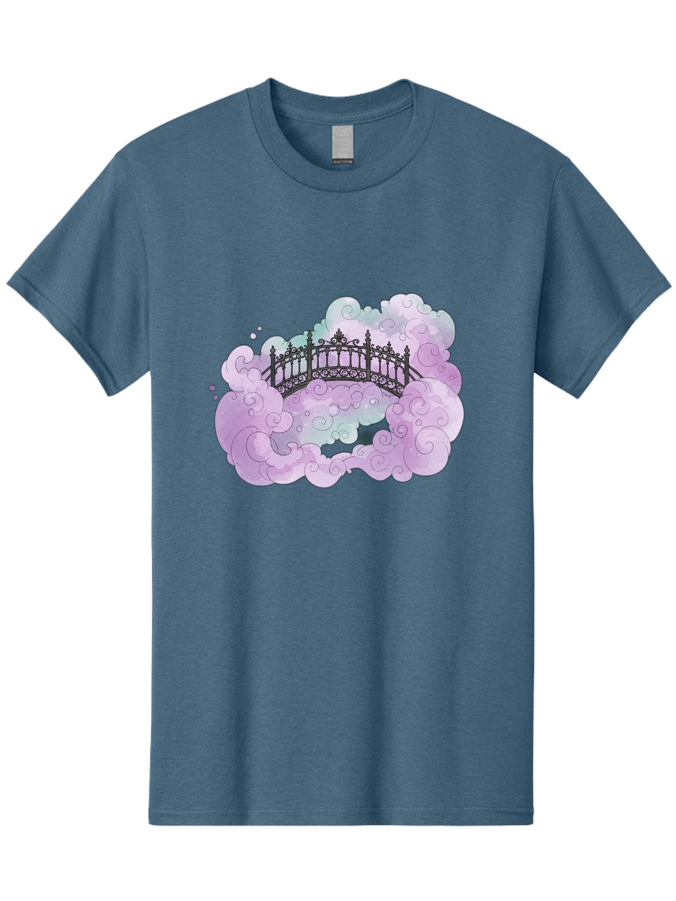 Bridge-In-Clouds Men'S Graphic Tee, 100% Cotton, Comfortable Casual Summer Wear, Machine Washable, Vintage Camera, Old Camera, Antique Camera, Black Camera, Classic Photography, Photography Equipment, Nostalgic Device, Film Camera, Camera Art Bae906