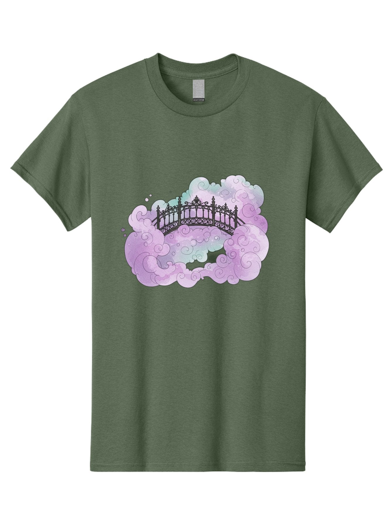 Bridge-In-Clouds Men'S Graphic Tee, 100% Cotton, Comfortable Casual Summer Wear, Machine Washable, Vintage Camera, Old Camera, Antique Camera, Black Camera, Classic Photography, Photography Equipment, Nostalgic Device, Film Camera, Camera Art Bae906