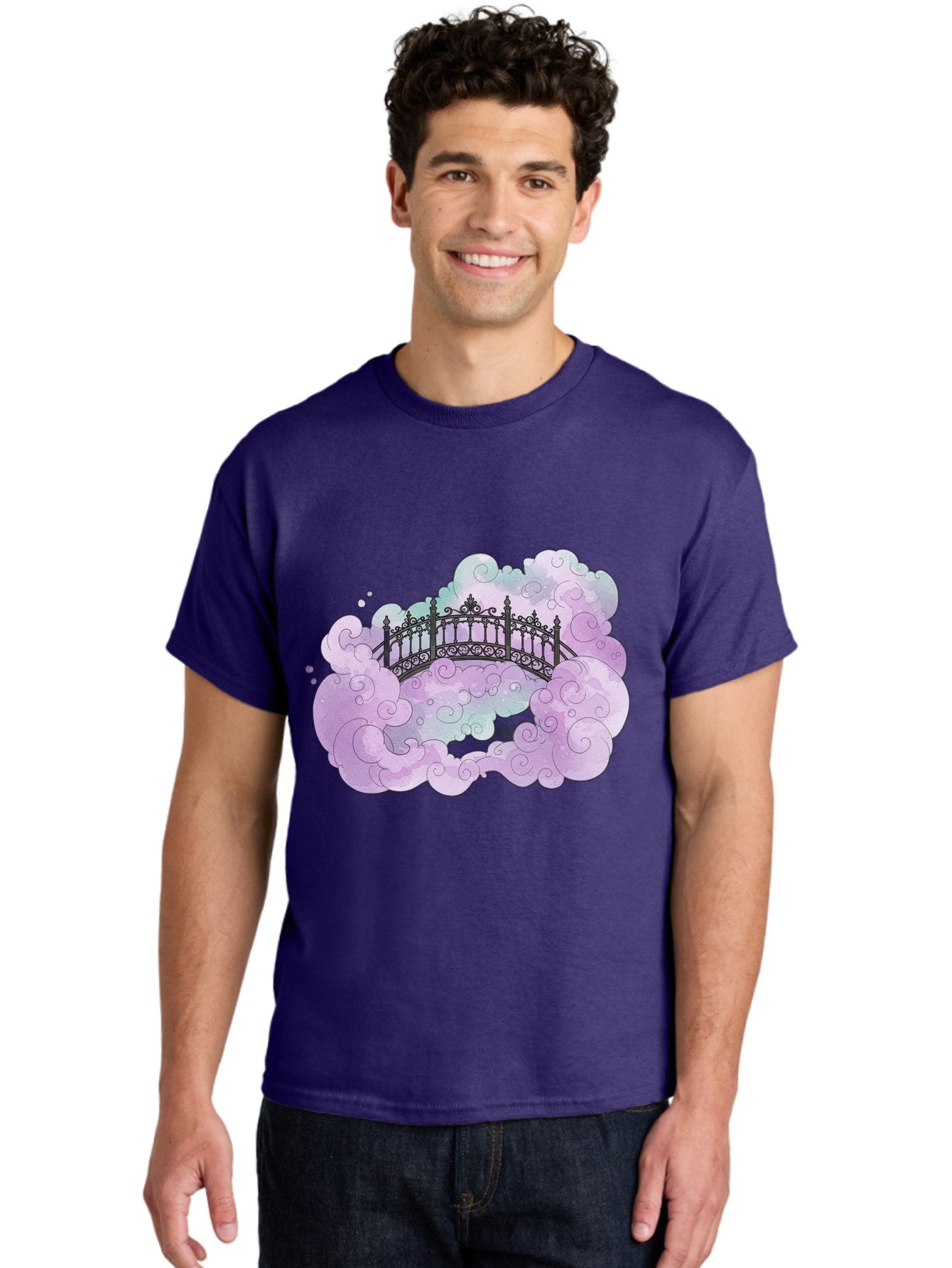 Bridge-In-Clouds Men'S Graphic Tee, 100% Cotton, Comfortable Casual Summer Wear, Machine Washable, Vintage Camera, Old Camera, Antique Camera, Black Camera, Classic Photography, Photography Equipment, Nostalgic Device, Film Camera, Camera Art Bae906 28