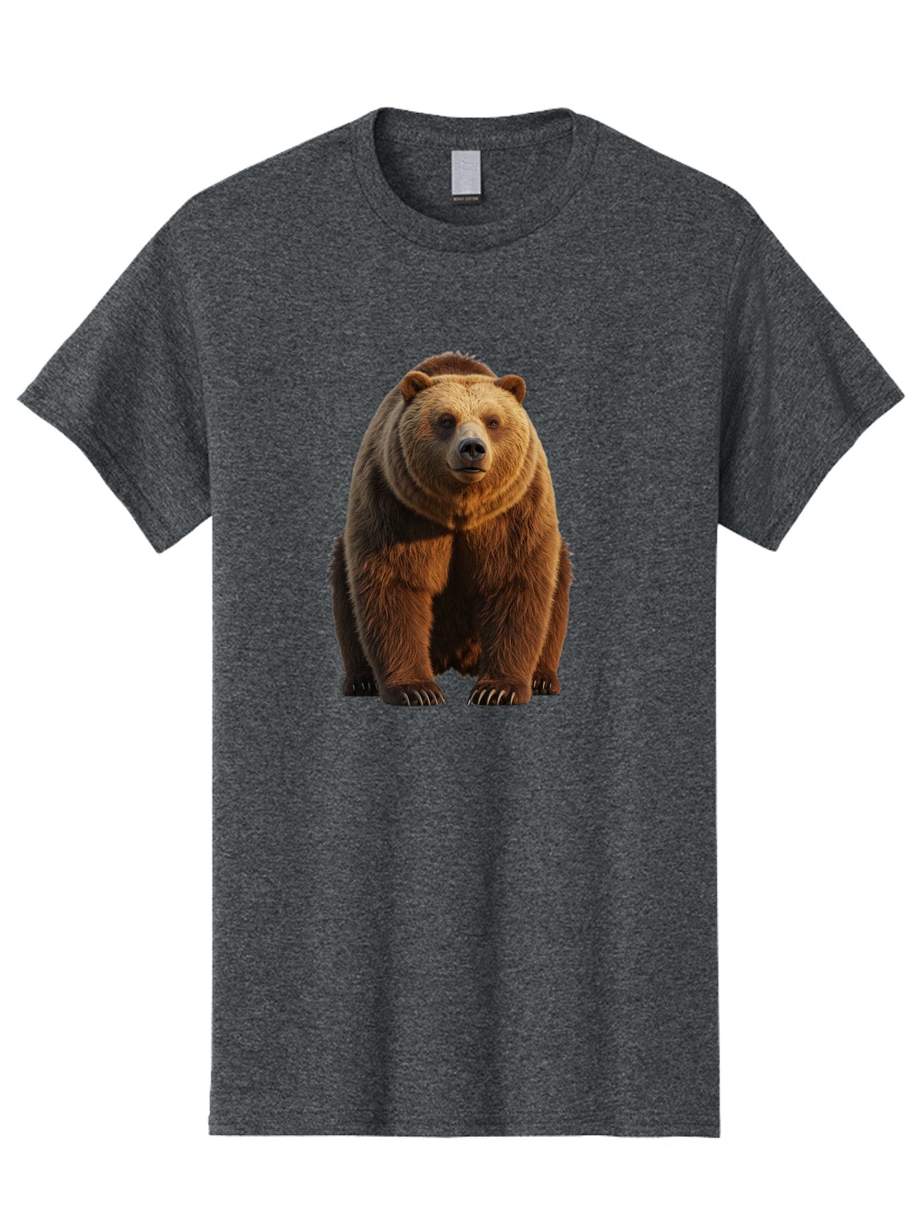 Brown-Bear-2 Men'S Graphic Tee, 100% Cotton, Comfortable Casual Summer Wear, Machine Washable, Vintage Camera, Old Camera, Antique Camera, Black Camera, Classic Photography, Photography Equipment, Nostalgic Device, Film Camera, Camera Art Bae909 8