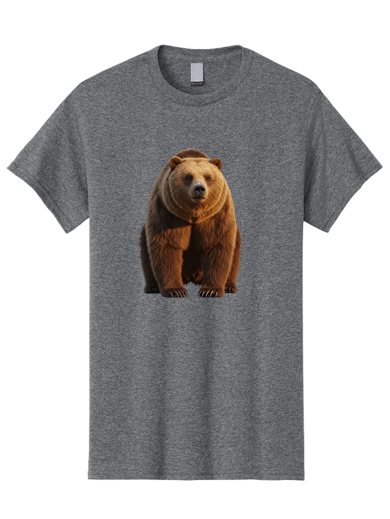 Brown-Bear-2 Men'S Graphic Tee, 100% Cotton, Comfortable Casual Summer Wear, Machine Washable, Vintage Camera, Old Camera, Antique Camera, Black Camera, Classic Photography, Photography Equipment, Nostalgic Device, Film Camera, Camera Art Bae909 4