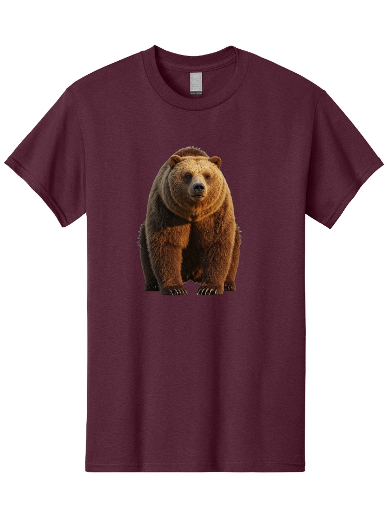 Brown-Bear-2 Men'S Graphic Tee, 100% Cotton, Comfortable Casual Summer Wear, Machine Washable, Vintage Camera, Old Camera, Antique Camera, Black Camera, Classic Photography, Photography Equipment, Nostalgic Device, Film Camera, Camera Art Bae909 7