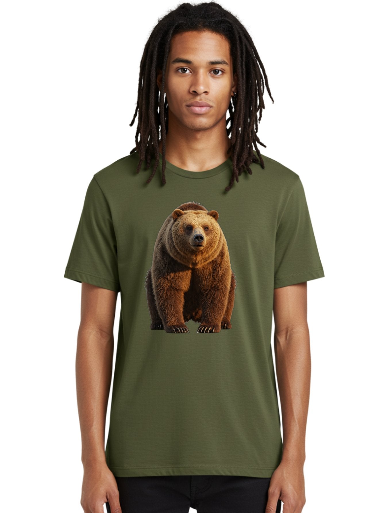 Brown-Bear-2 Men'S Graphic Tee, 100% Cotton, Comfortable Casual Summer Wear, Machine Washable, Vintage Camera, Old Camera, Antique Camera, Black Camera, Classic Photography, Photography Equipment, Nostalgic Device, Film Camera, Camera Art Bae909 28
