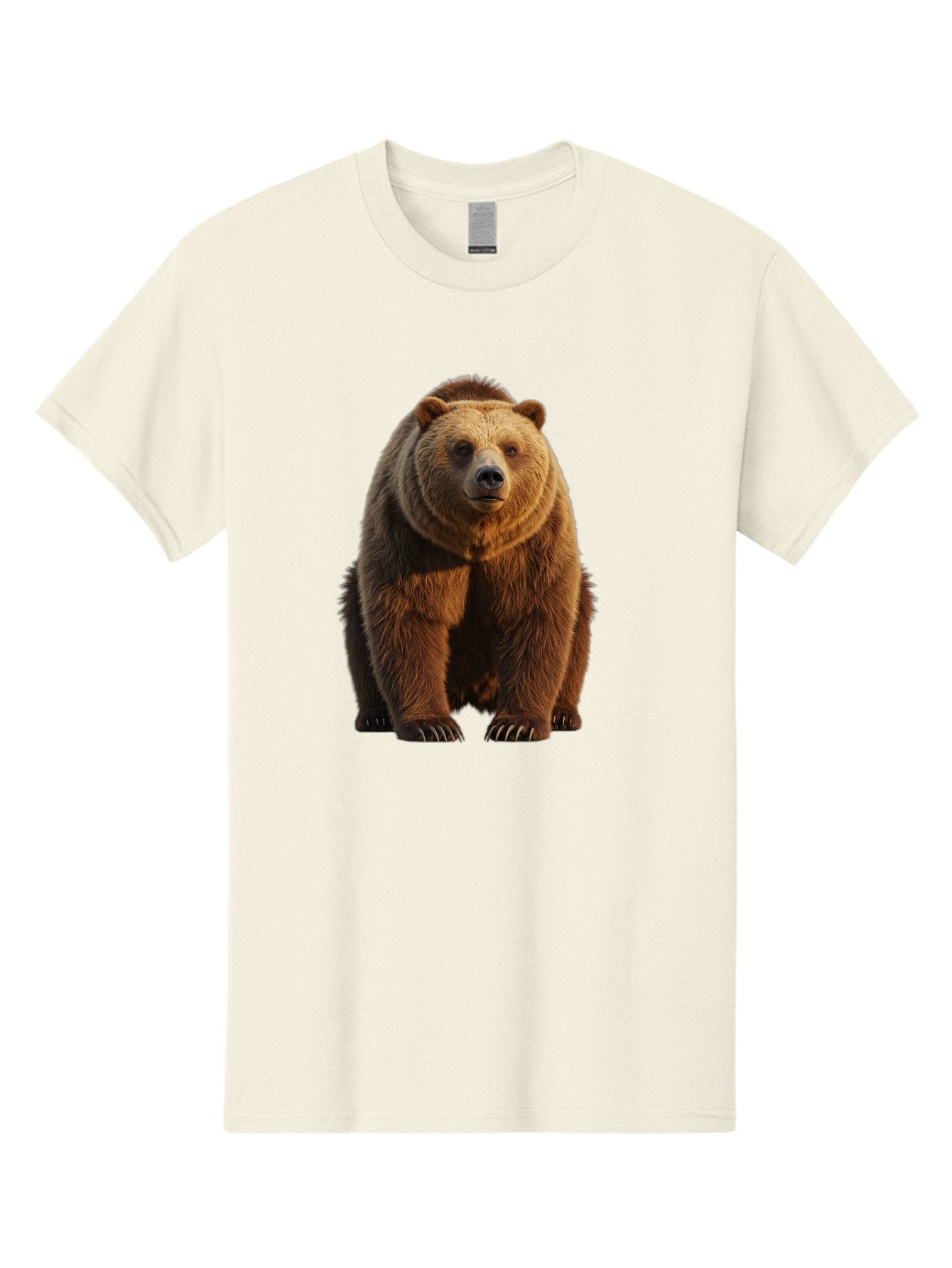 Brown-Bear-2 Men'S Graphic Tee, 100% Cotton, Comfortable Casual Summer Wear, Machine Washable, Vintage Camera, Old Camera, Antique Camera, Black Camera, Classic Photography, Photography Equipment, Nostalgic Device, Film Camera, Camera Art Bae909