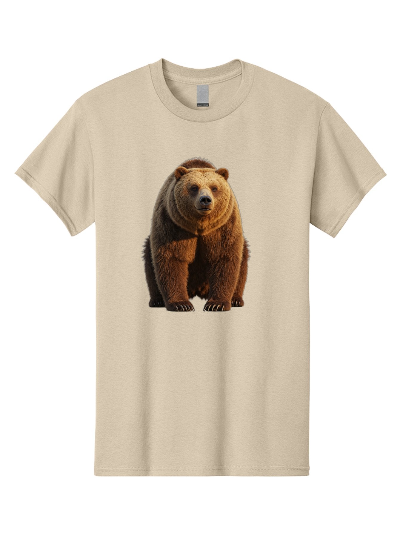 Brown-Bear-2 Men'S Graphic Tee, 100% Cotton, Comfortable Casual Summer Wear, Machine Washable, Vintage Camera, Old Camera, Antique Camera, Black Camera, Classic Photography, Photography Equipment, Nostalgic Device, Film Camera, Camera Art Bae909 9