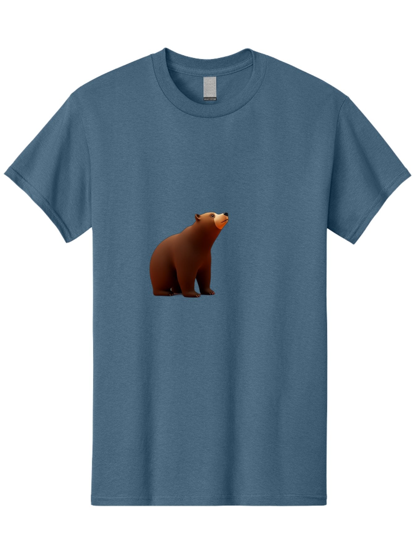 Brown-Bear-3 Men'S Graphic Tee, 100% Cotton, Comfortable Casual Summer Wear, Machine Washable, Vintage Camera, Old Camera, Antique Camera, Black Camera, Classic Photography, Photography Equipment, Nostalgic Device, Film Camera, Camera Art Bae910 10
