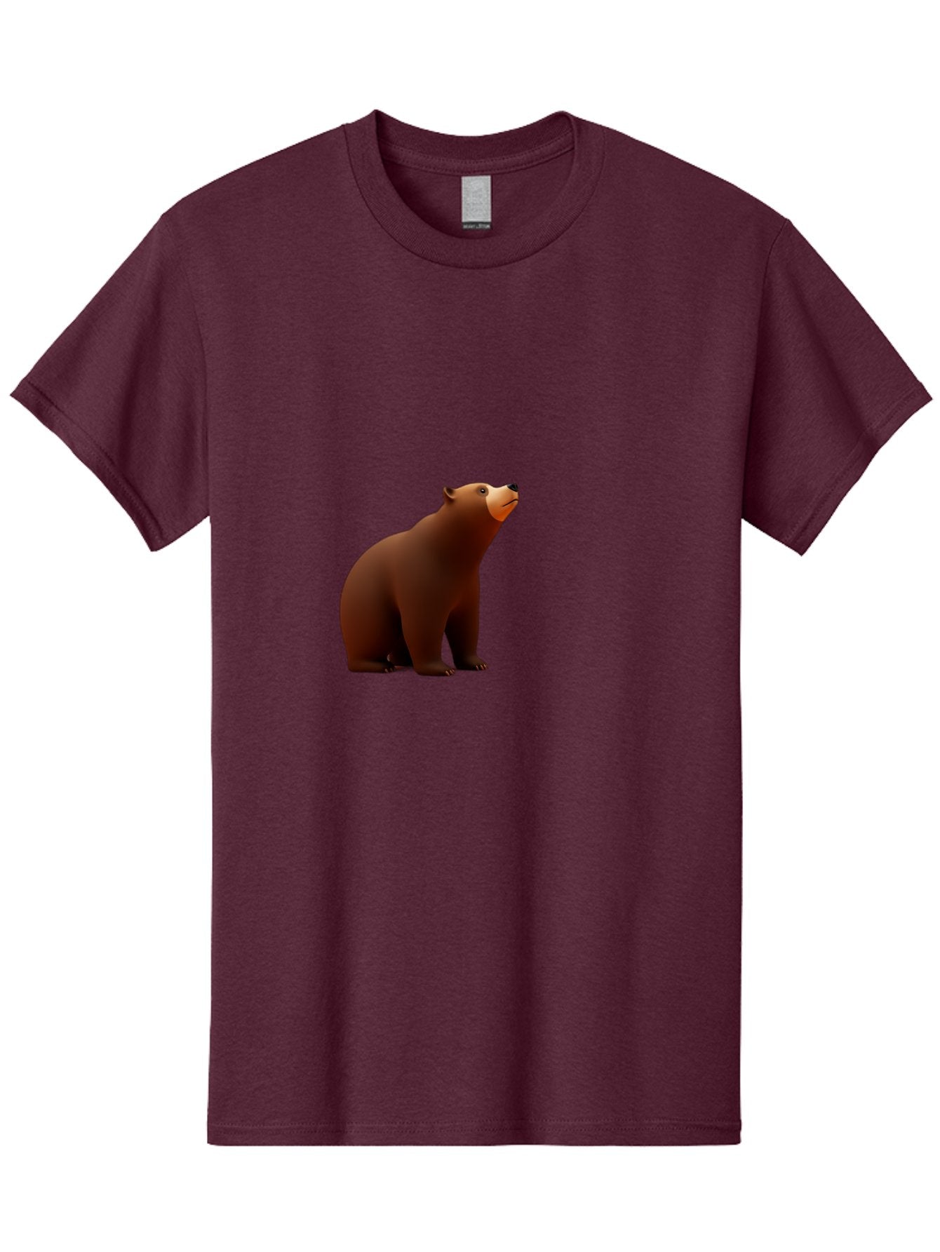 Brown-Bear-3 Men'S Graphic Tee, 100% Cotton, Comfortable Casual Summer Wear, Machine Washable, Vintage Camera, Old Camera, Antique Camera, Black Camera, Classic Photography, Photography Equipment, Nostalgic Device, Film Camera, Camera Art Bae910 13