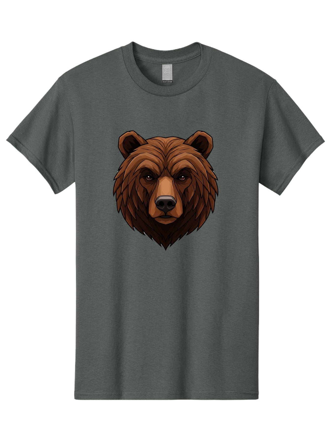 Brown-Bear-4 Men'S Graphic Tee, 100% Cotton, Comfortable Casual Summer Wear, Machine Washable, Vintage Camera, Old Camera, Antique Camera, Black Camera, Classic Photography, Photography Equipment, Nostalgic Device, Film Camera, Camera Art Bae911 5
