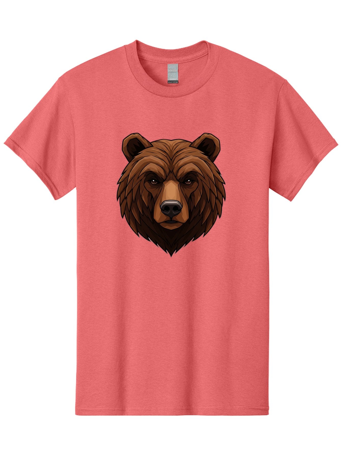 Brown-Bear-4 Men'S Graphic Tee, 100% Cotton, Comfortable Casual Summer Wear, Machine Washable, Vintage Camera, Old Camera, Antique Camera, Black Camera, Classic Photography, Photography Equipment, Nostalgic Device, Film Camera, Camera Art Bae911 4