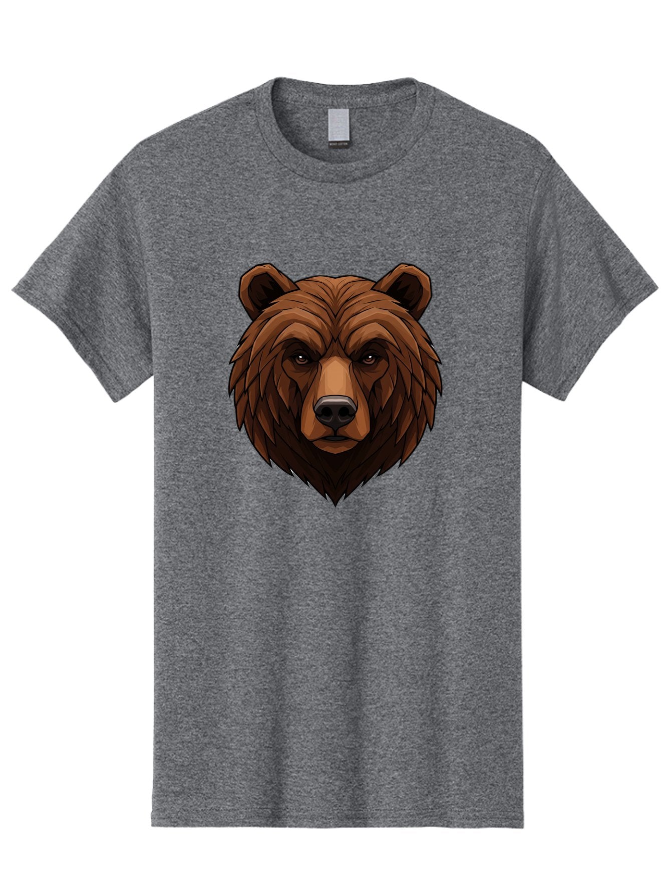 Brown-Bear-4 Men'S Graphic Tee, 100% Cotton, Comfortable Casual Summer Wear, Machine Washable, Vintage Camera, Old Camera, Antique Camera, Black Camera, Classic Photography, Photography Equipment, Nostalgic Device, Film Camera, Camera Art Bae911 12