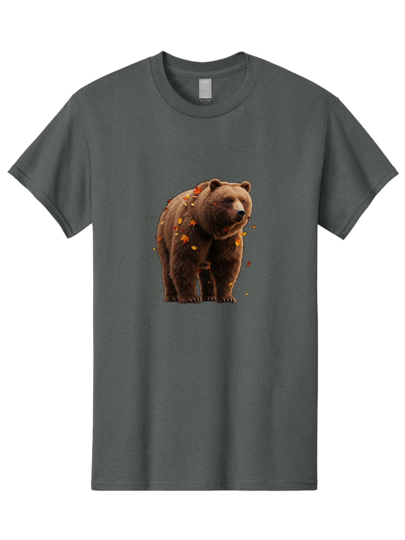 Brown-Bear-5 Men'S Graphic Tee, 100% Cotton, Comfortable Casual Summer Wear, Machine Washable, Vintage Camera, Old Camera, Antique Camera, Black Camera, Classic Photography, Photography Equipment, Nostalgic Device, Film Camera, Camera Art Bae912 11
