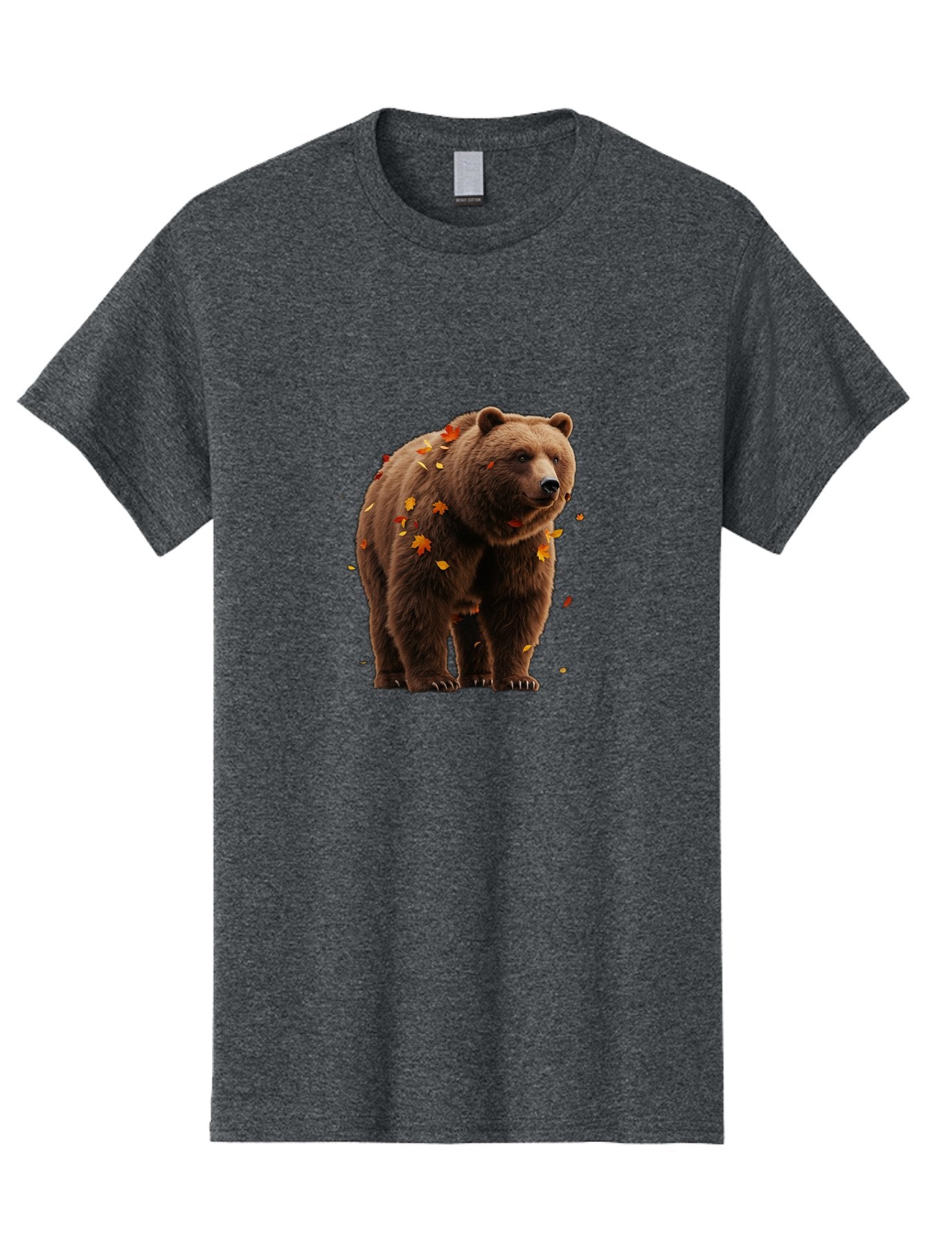 Brown-Bear-5 Men'S Graphic Tee, 100% Cotton, Comfortable Casual Summer Wear, Machine Washable, Vintage Camera, Old Camera, Antique Camera, Black Camera, Classic Photography, Photography Equipment, Nostalgic Device, Film Camera, Camera Art Bae912 4