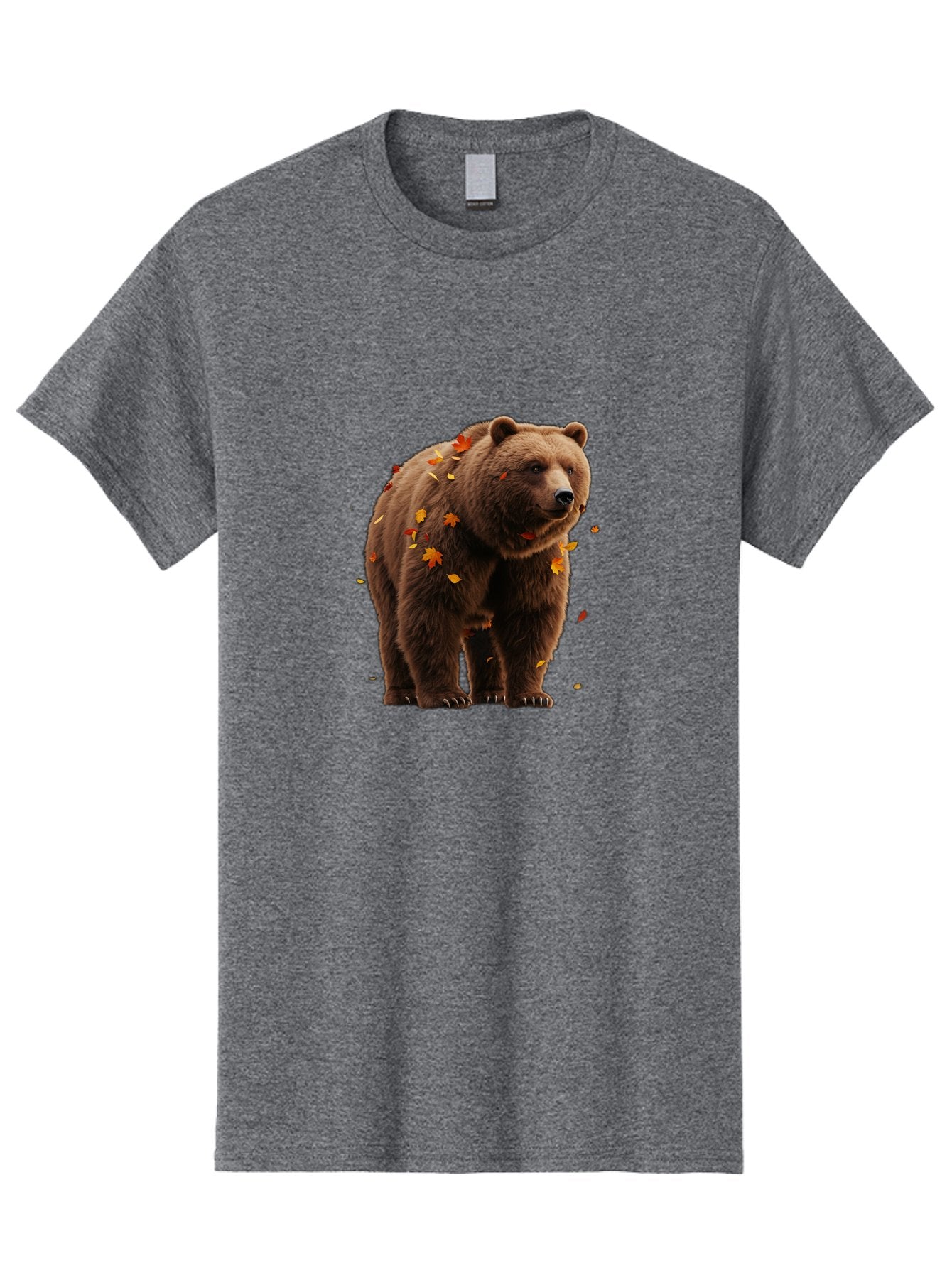 Brown-Bear-5 Men'S Graphic Tee, 100% Cotton, Comfortable Casual Summer Wear, Machine Washable, Vintage Camera, Old Camera, Antique Camera, Black Camera, Classic Photography, Photography Equipment, Nostalgic Device, Film Camera, Camera Art Bae912 13