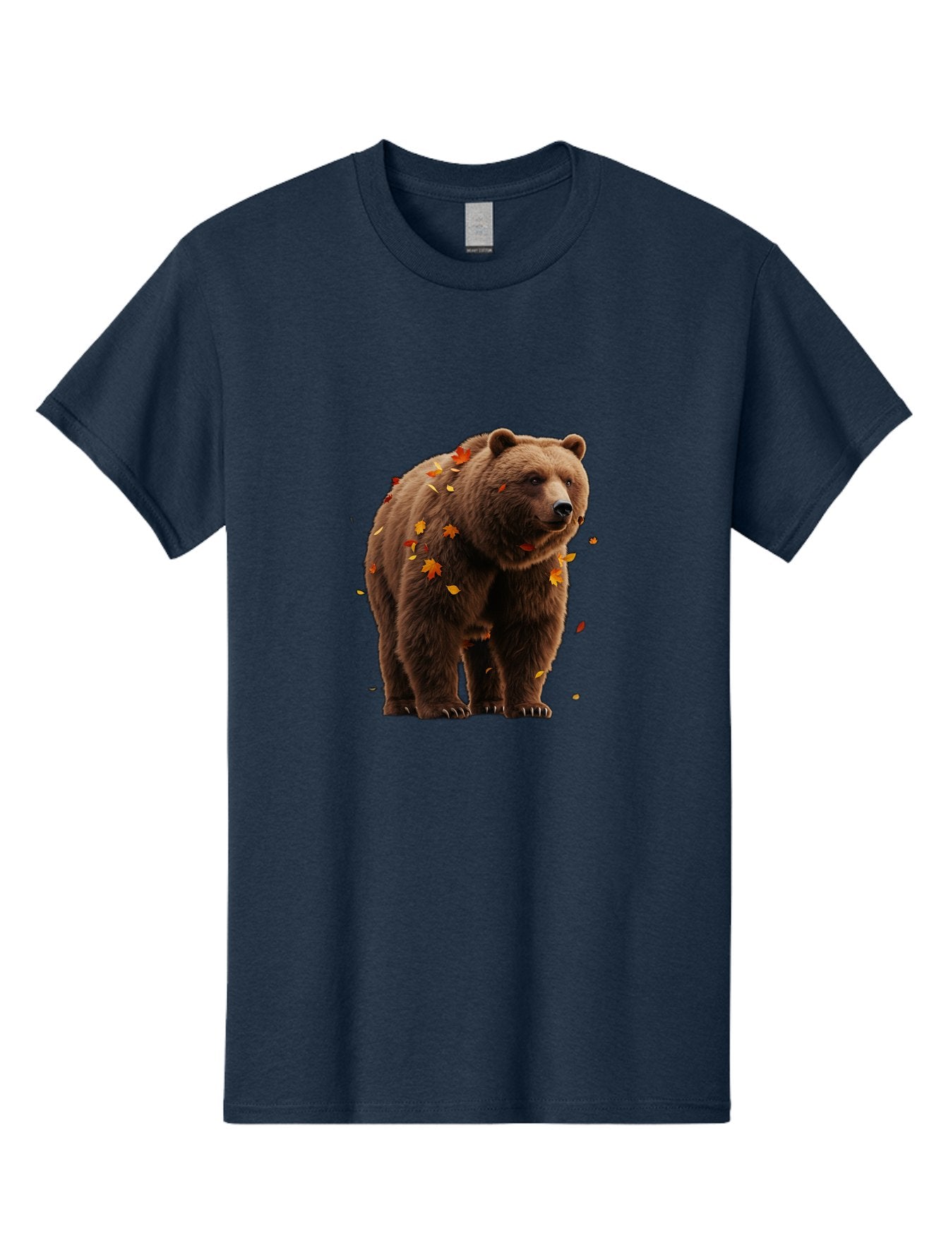 Brown-Bear-5 Men'S Graphic Tee, 100% Cotton, Comfortable Casual Summer Wear, Machine Washable, Vintage Camera, Old Camera, Antique Camera, Black Camera, Classic Photography, Photography Equipment, Nostalgic Device, Film Camera, Camera Art Bae912 12