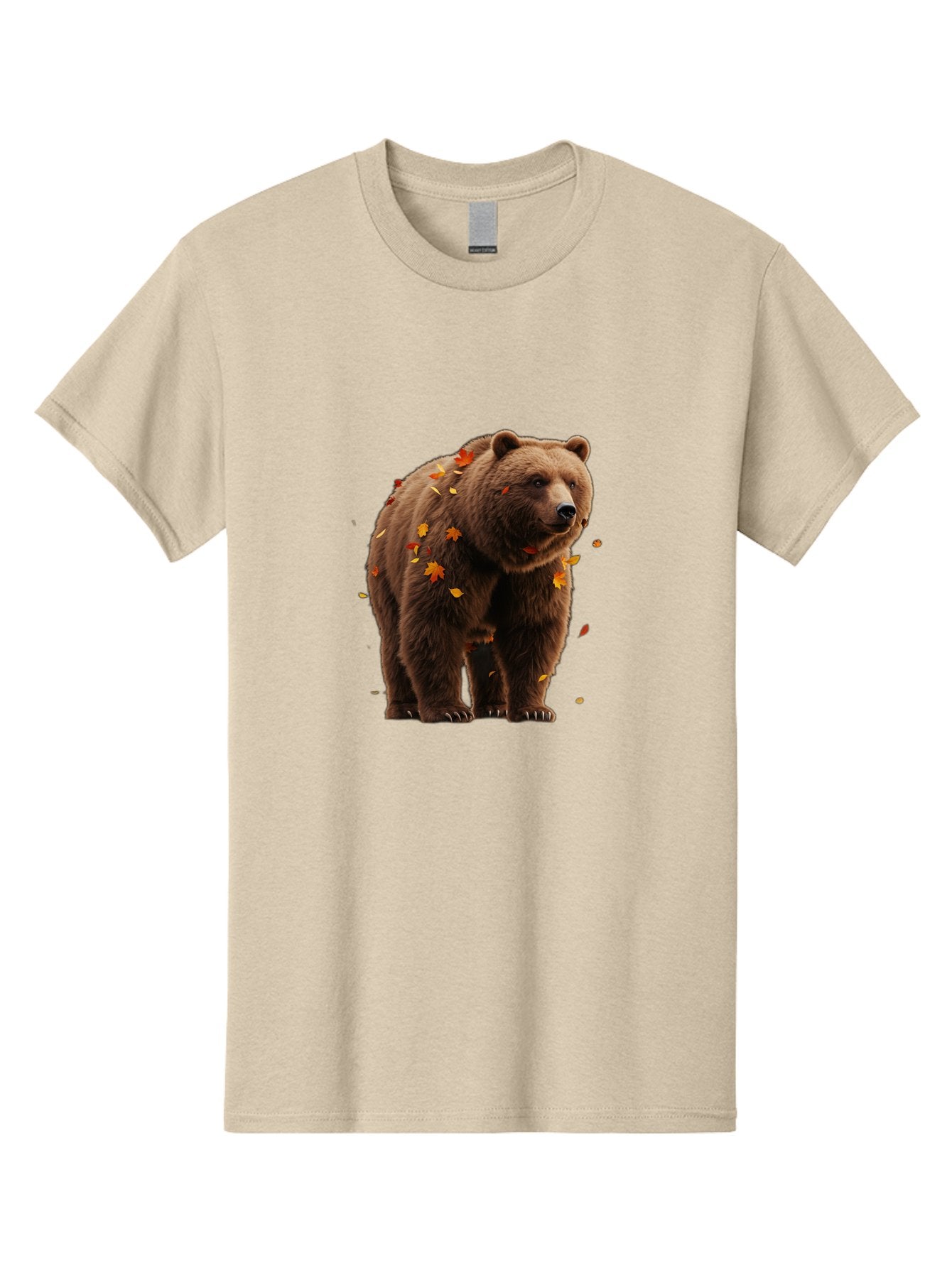 Brown-Bear-5 Men'S Graphic Tee, 100% Cotton, Comfortable Casual Summer Wear, Machine Washable, Vintage Camera, Old Camera, Antique Camera, Black Camera, Classic Photography, Photography Equipment, Nostalgic Device, Film Camera, Camera Art Bae912 5