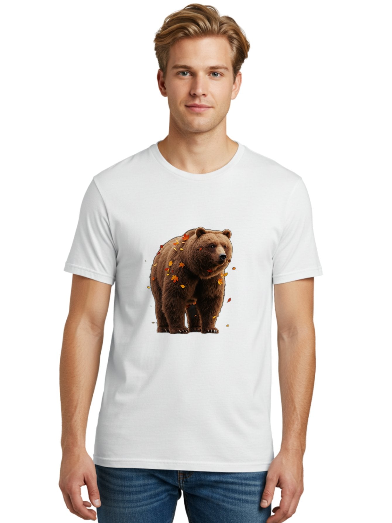 Brown-Bear-5 Men'S Graphic Tee, 100% Cotton, Comfortable Casual Summer Wear, Machine Washable, Vintage Camera, Old Camera, Antique Camera, Black Camera, Classic Photography, Photography Equipment, Nostalgic Device, Film Camera, Camera Art Bae912 29