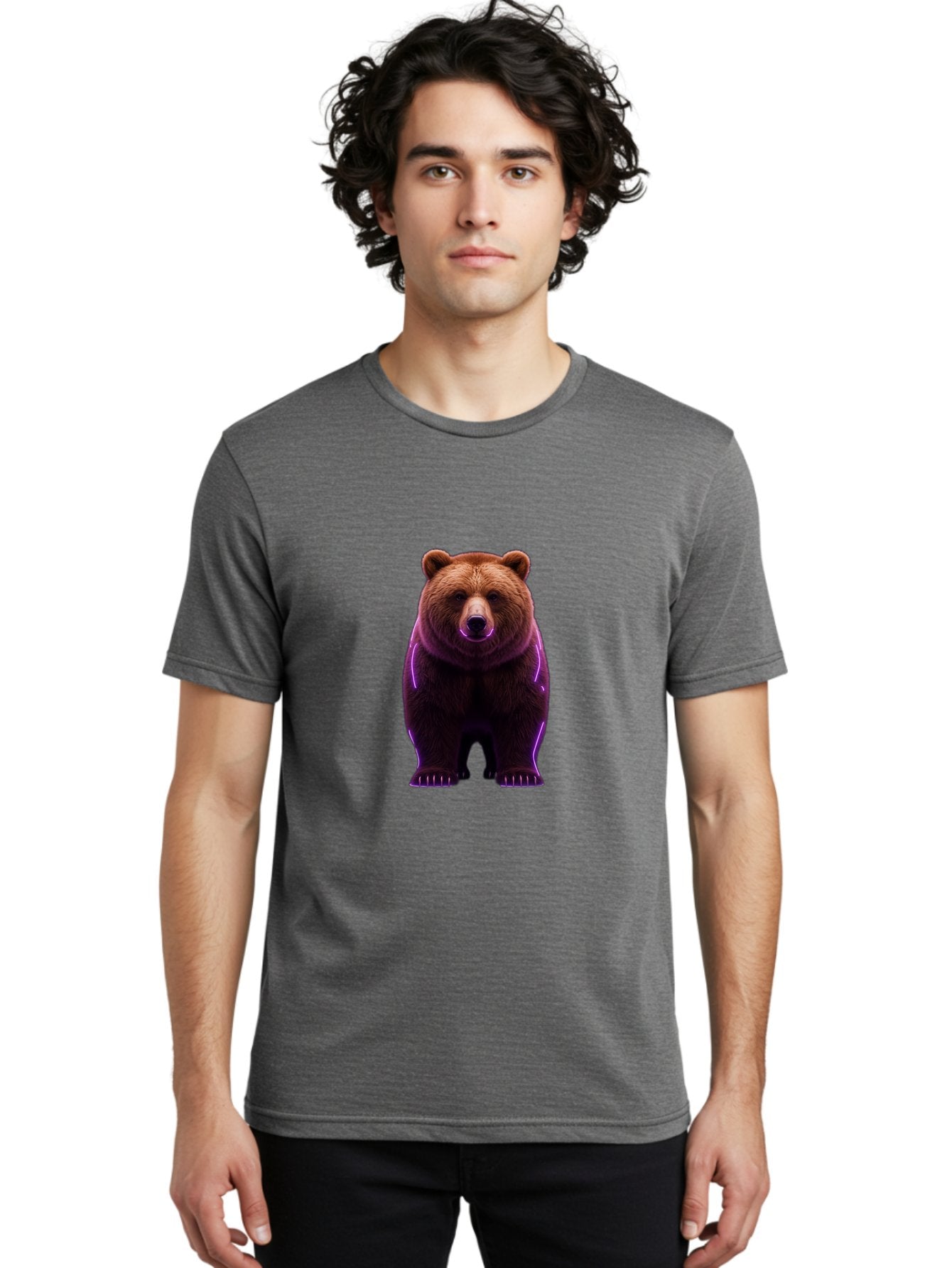 Brown-Bear-6 Men'S Graphic Tee, 100% Cotton, Comfortable Casual Summer Wear, Machine Washable, Vintage Camera, Old Camera, Antique Camera, Black Camera, Classic Photography, Photography Equipment, Nostalgic Device, Film Camera, Camera Art Bae913 18