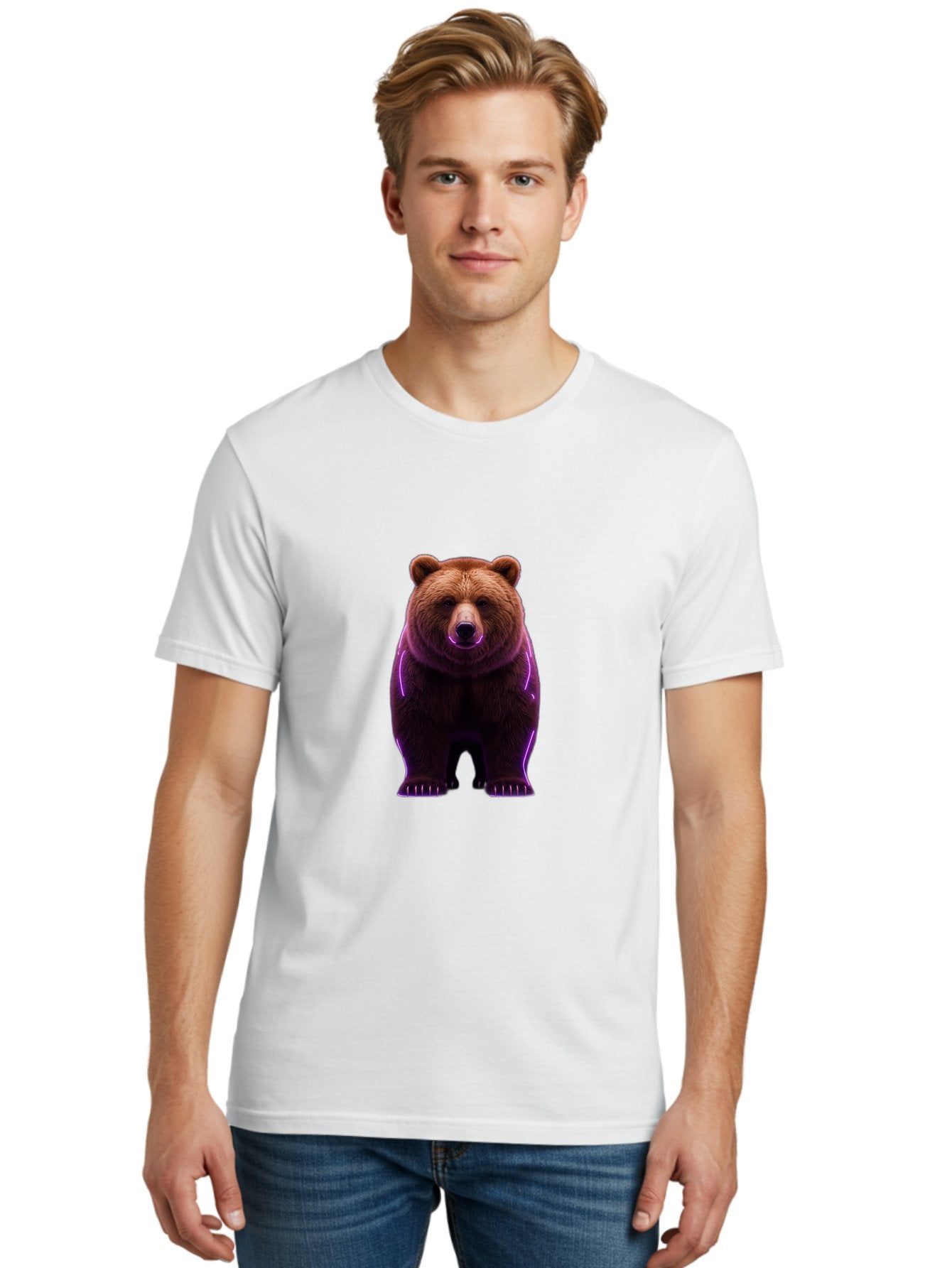 Brown-Bear-6 Men'S Graphic Tee, 100% Cotton, Comfortable Casual Summer Wear, Machine Washable, Vintage Camera, Old Camera, Antique Camera, Black Camera, Classic Photography, Photography Equipment, Nostalgic Device, Film Camera, Camera Art Bae913 19