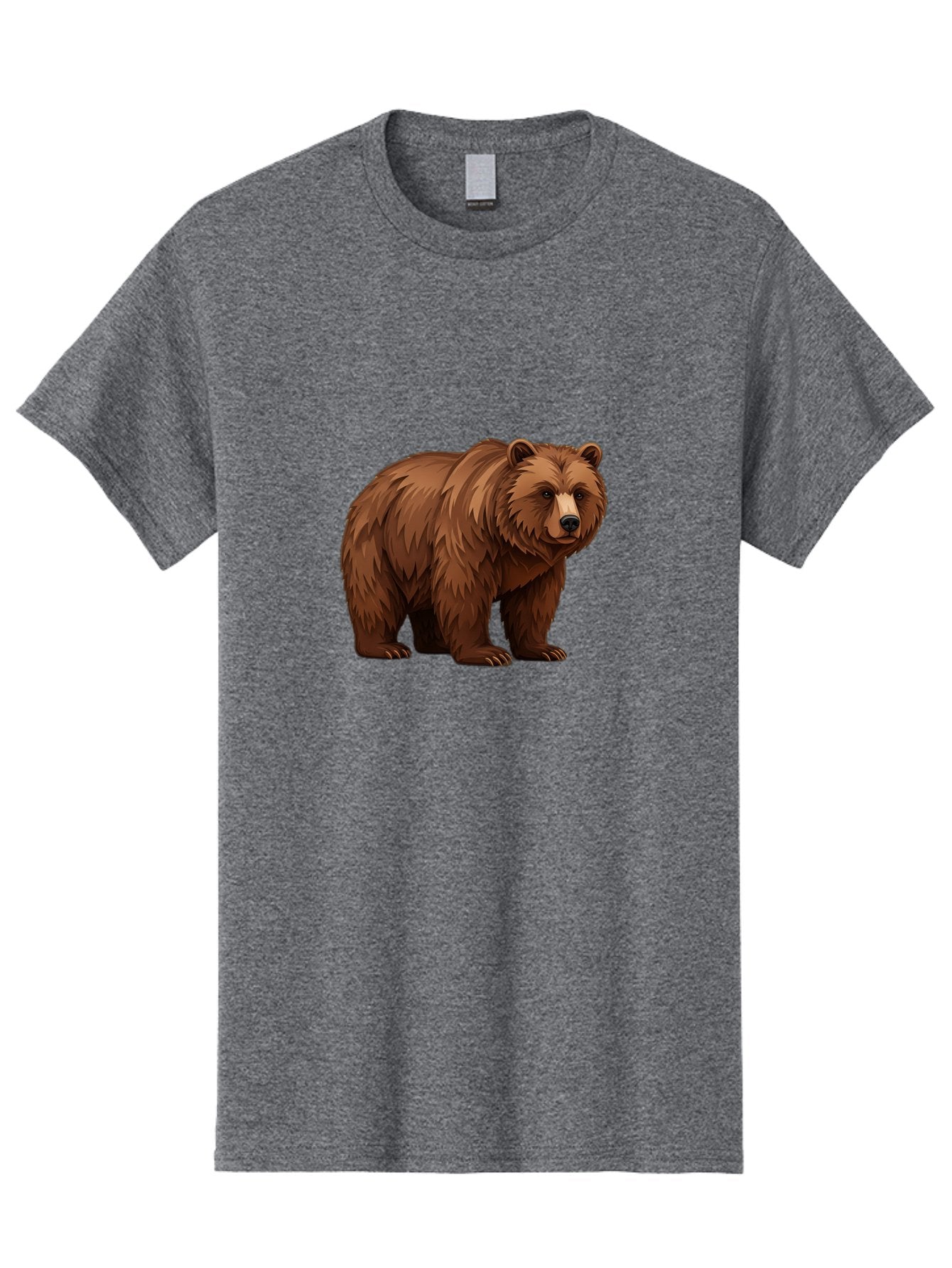Brown-Bear-7 Men'S Graphic Tee, 100% Cotton, Comfortable Casual Summer Wear, Machine Washable, Vintage Camera, Old Camera, Antique Camera, Black Camera, Classic Photography, Photography Equipment, Nostalgic Device, Film Camera, Camera Art Bae914 8